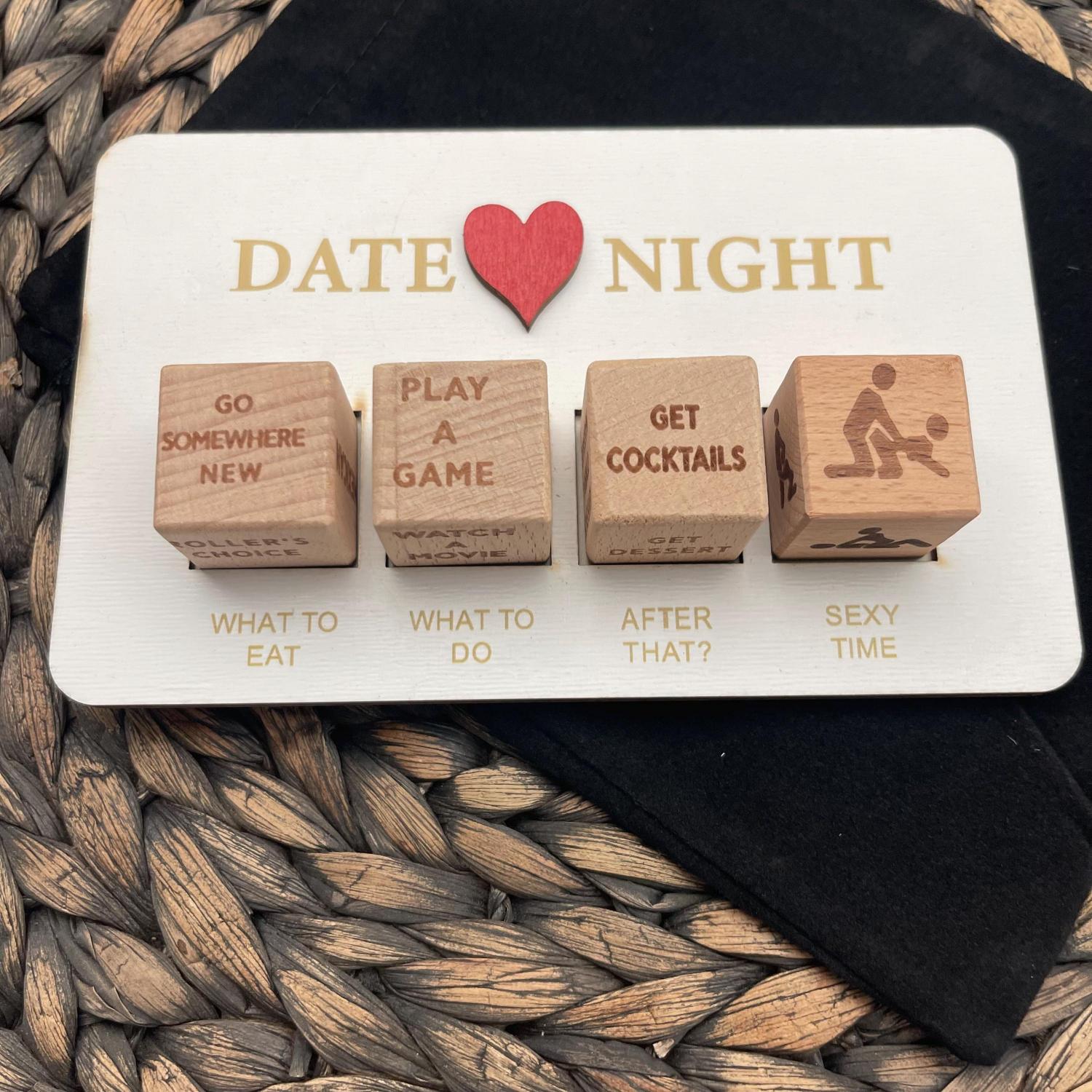 Date Night Dice Game, Date Night Decisions, Gifts for Couples