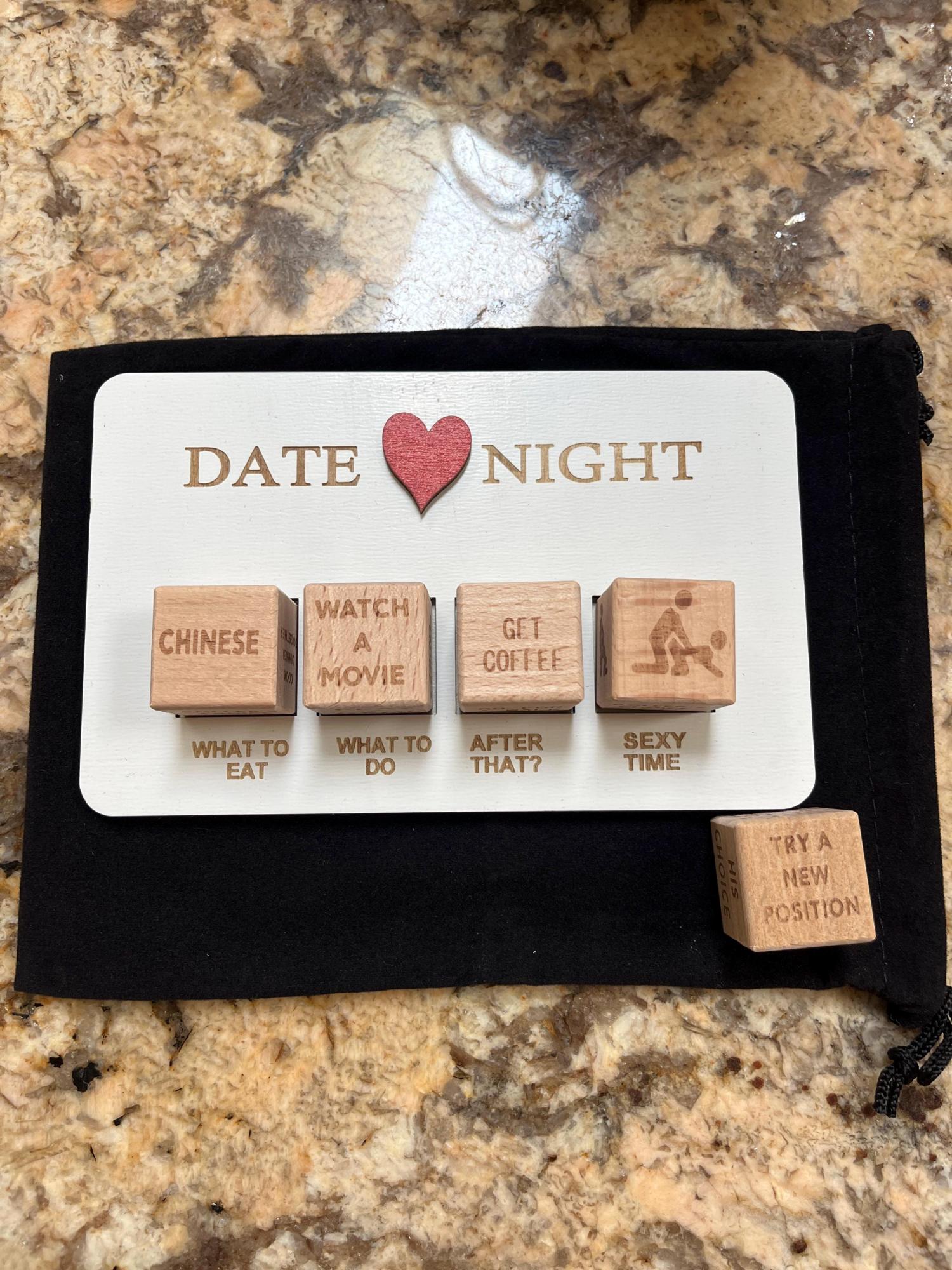 Date Night Dice Game, Date Night Decisions, Gifts for Couples