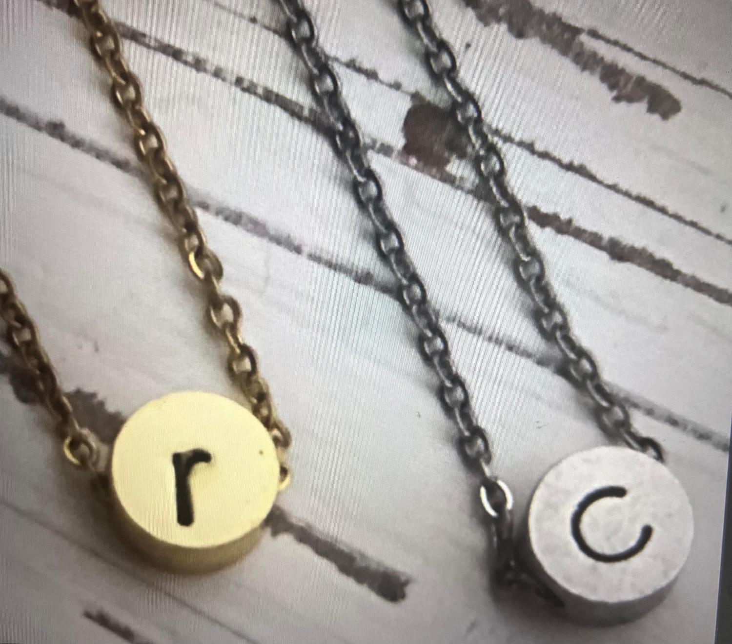 Mother & Daughter Necklaces, heart necklace, gift for mom, mom jewelry, 2 necklaces, pair of necklaces, mom and daughter necklace