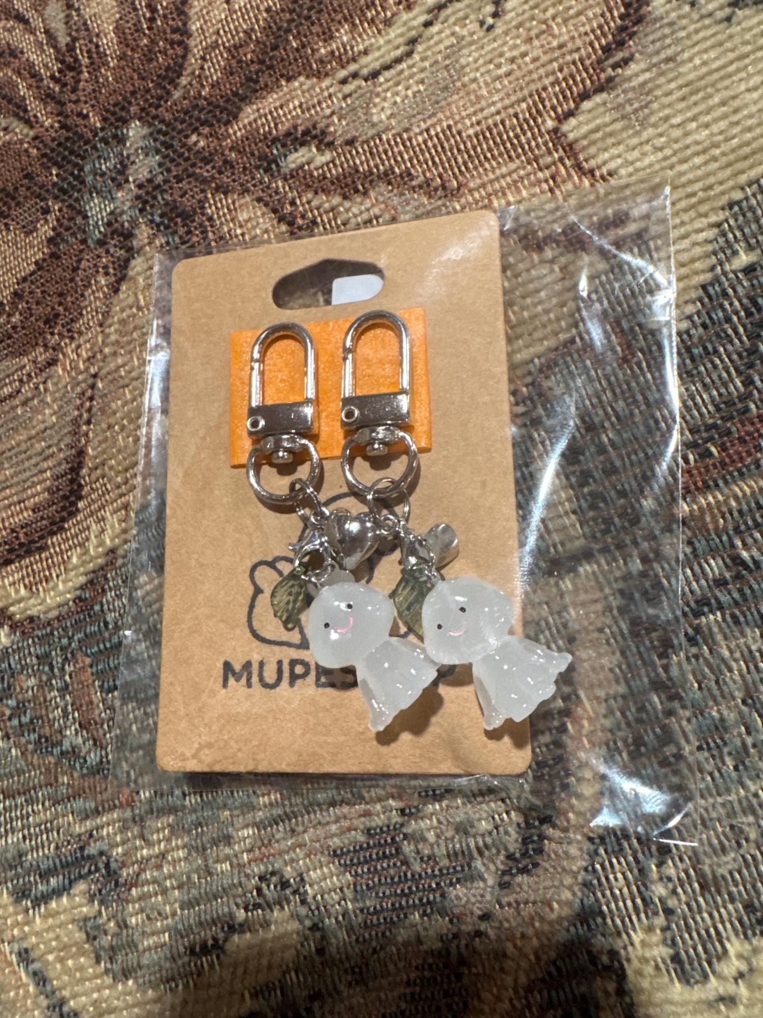 Custom Initial Magnetic Matching Man Keychain, Glow in the Dark Figure Duo Set, Cute Gifts for Best Friend, Him, Her, Boyfriend, Girlfriend