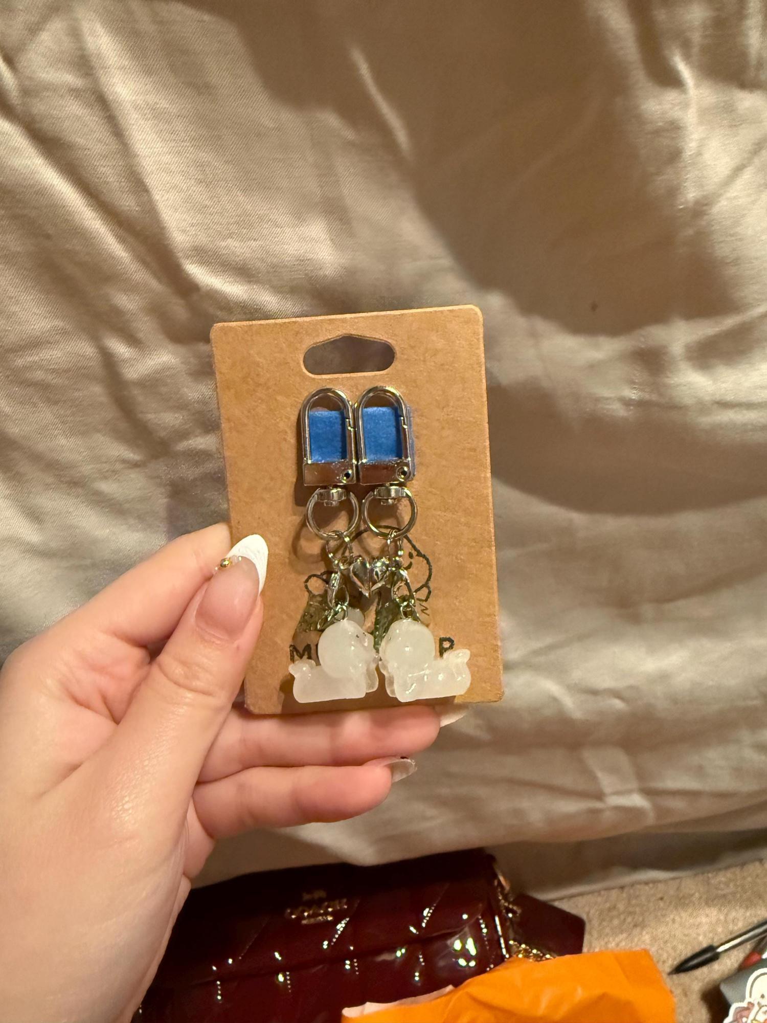 Custom Initial Magnetic Matching Man Keychain, Glow in the Dark Figure Duo Set, Cute Gifts for Best Friend, Him, Her, Boyfriend, Girlfriend