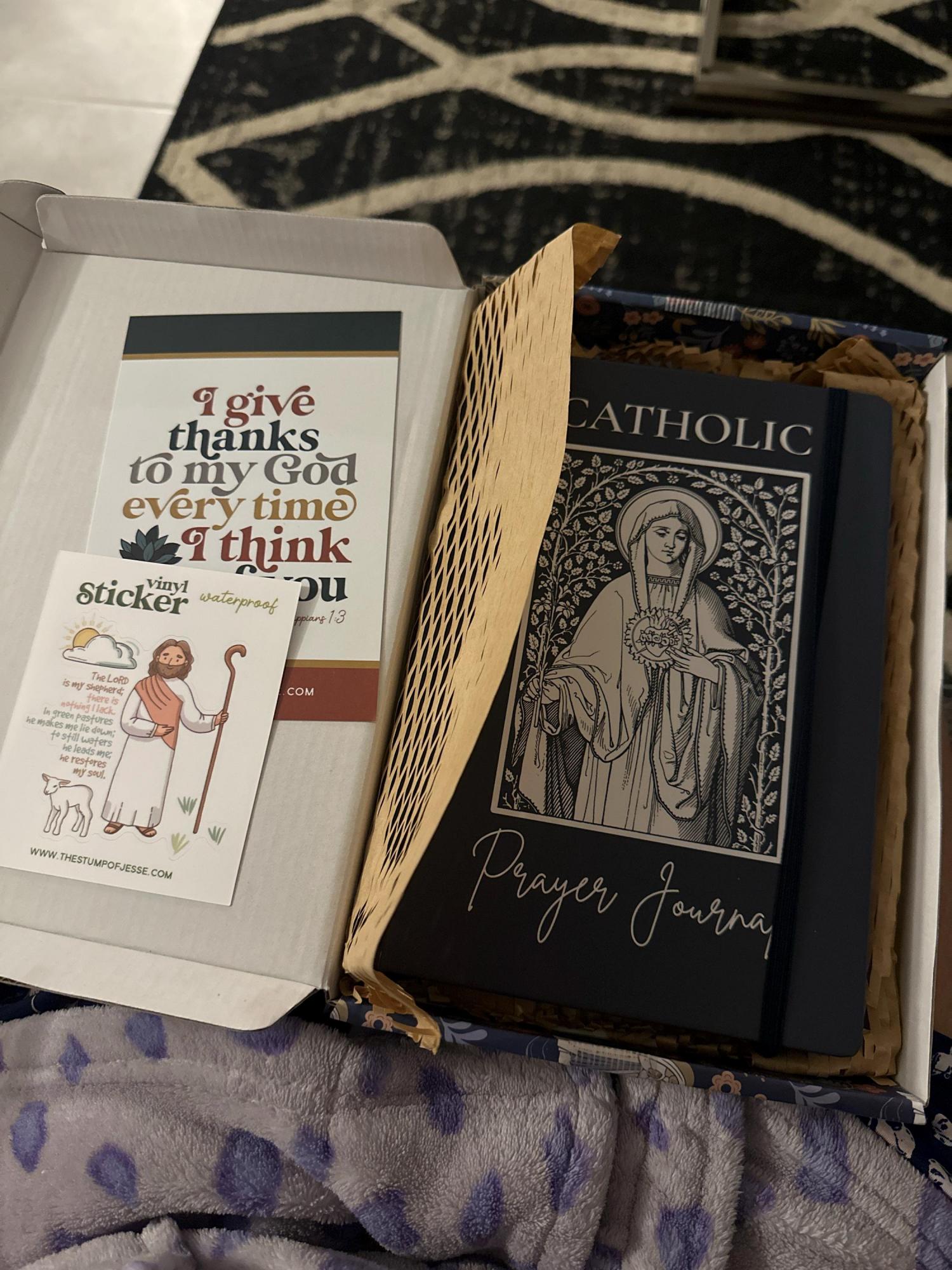 NEW Catholic Prayer Journal | Virgin Mary and Jesus Christ Icons | Prayer Journal | Saints' quotes | Confirmation gift | Catholic gift