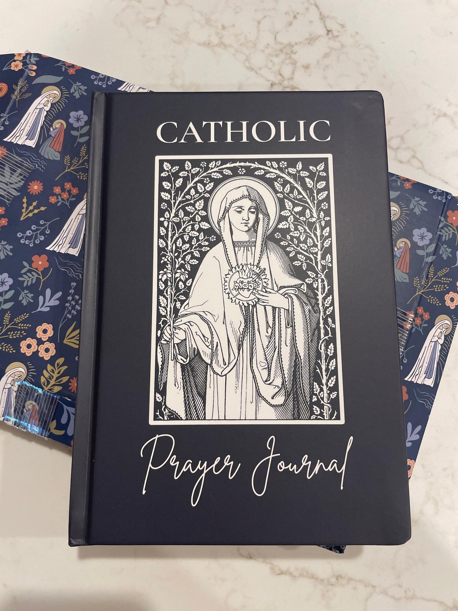 NEW Catholic Prayer Journal | Virgin Mary and Jesus Christ Icons | Prayer Journal | Saints' quotes | Confirmation gift | Catholic gift