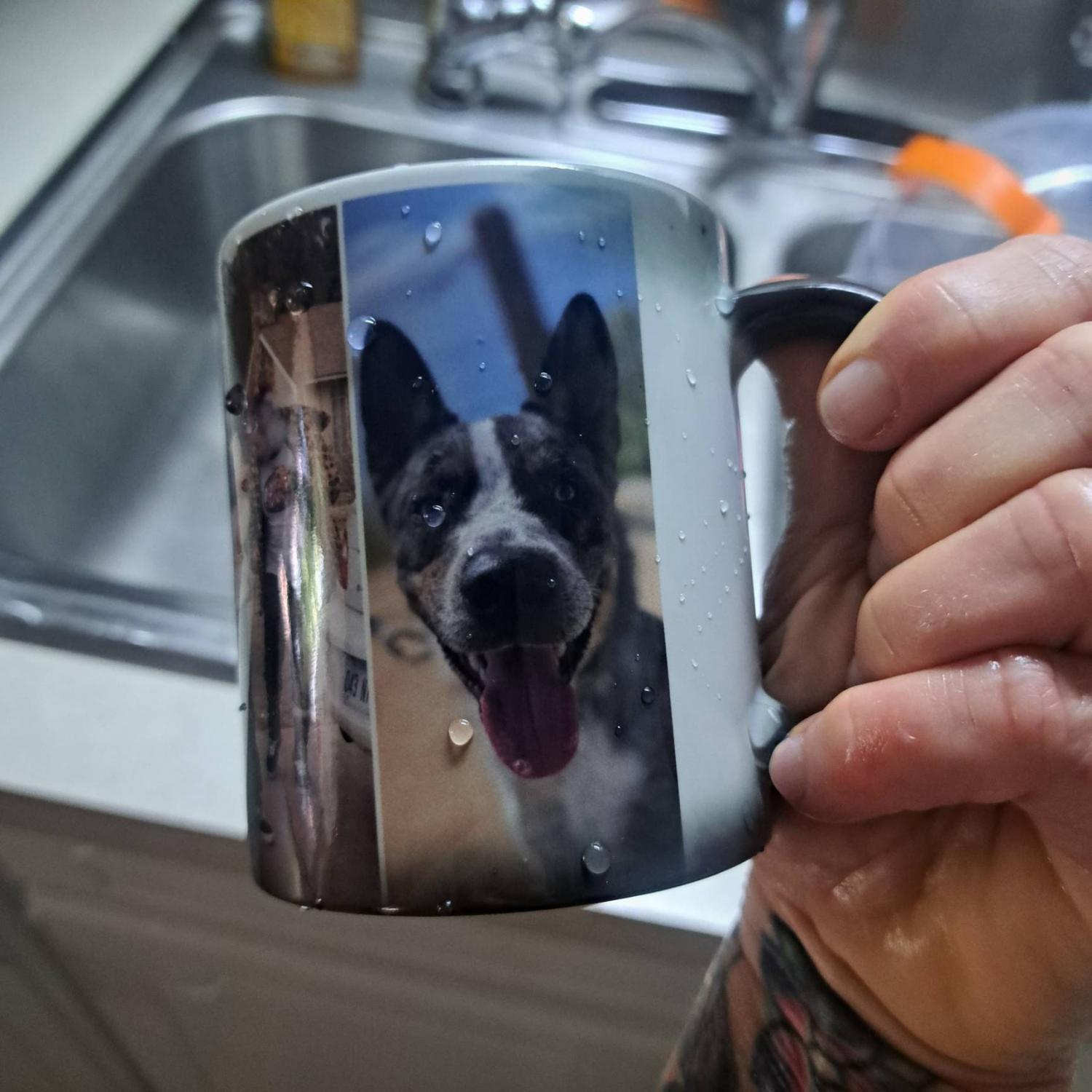 Magic Personalization Coffee Mug - Coffee Mug 11oz - Color Change - Image Coffee Mug - Photo Coffee mug - Customizable Photo Magic Mug
