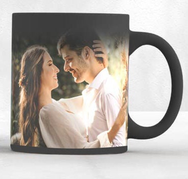 Magic Personalization Coffee Mug - Coffee Mug 11oz - Color Change - Image Coffee Mug - Photo Coffee mug - Customizable Photo Magic Mug