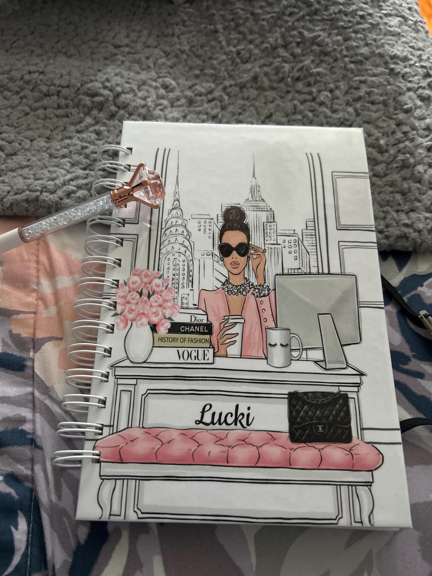 2026 Start Any Month 12 Months Personalized Monthly Planner with Lined Pages - Girl Boss Planner - Budget Planner -  2026  Dated Calendar