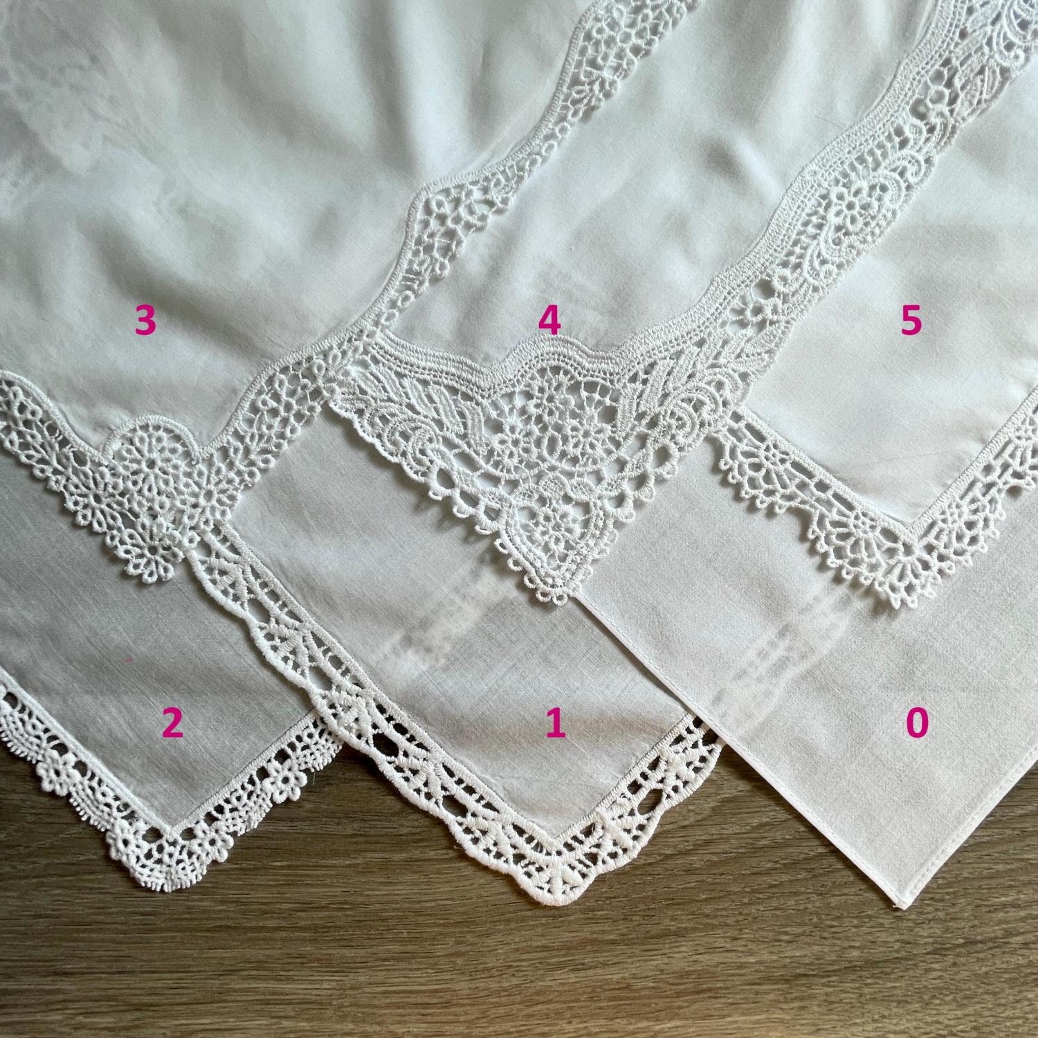What To Give My Daughter On Her Wedding Day? - Personalized Handkerchief