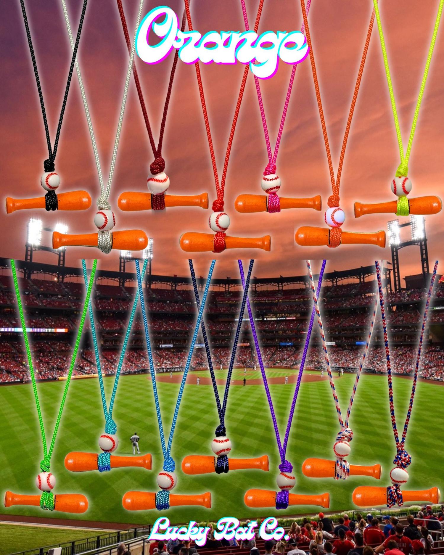 Baseball Necklace Mookie Betts Bat Necklace Customizable Adjustable Lucky Bat Baseball Gift Coaches Gift