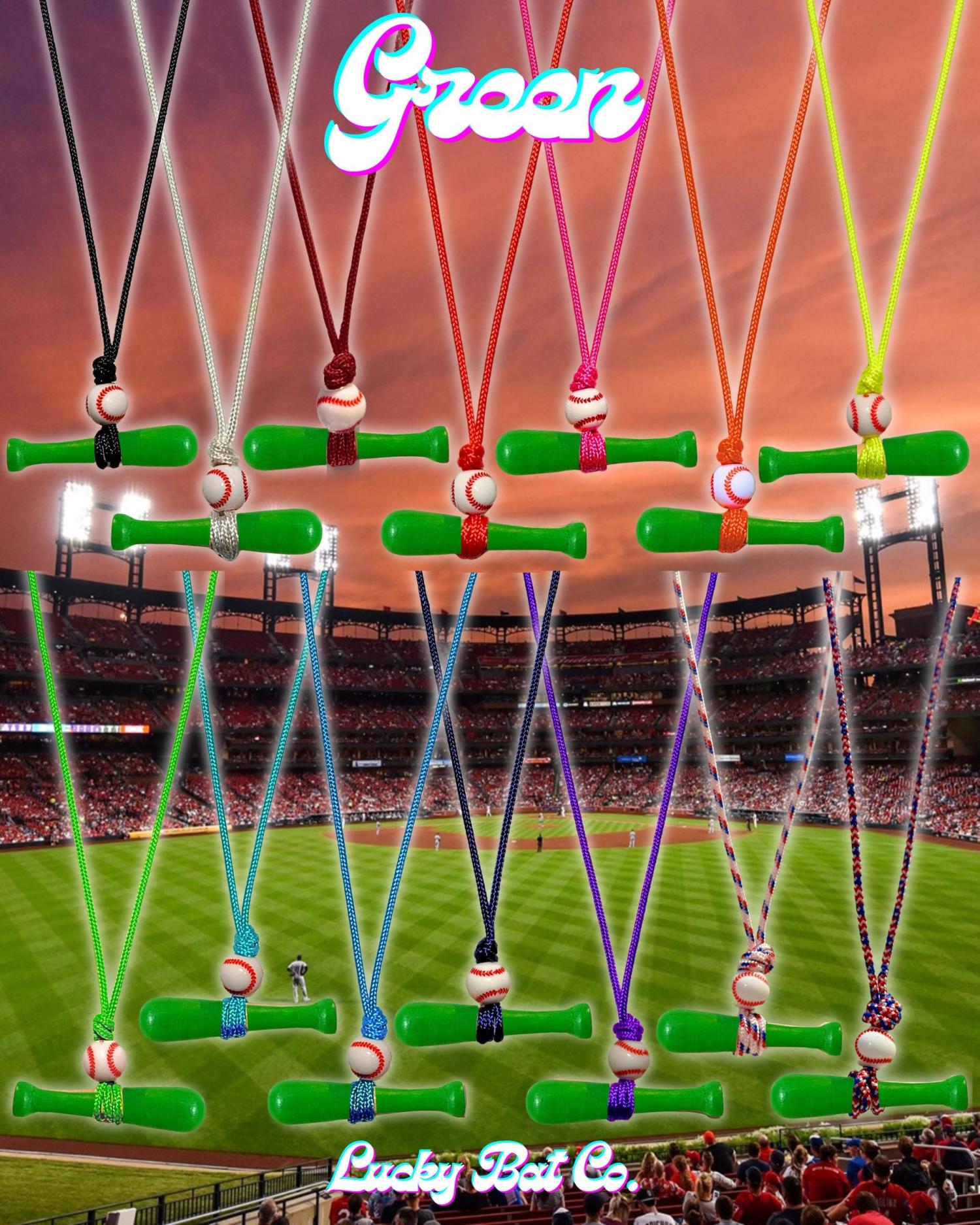 Baseball Necklace Mookie Betts Bat Necklace Customizable Adjustable Lucky Bat Baseball Gift Coaches Gift