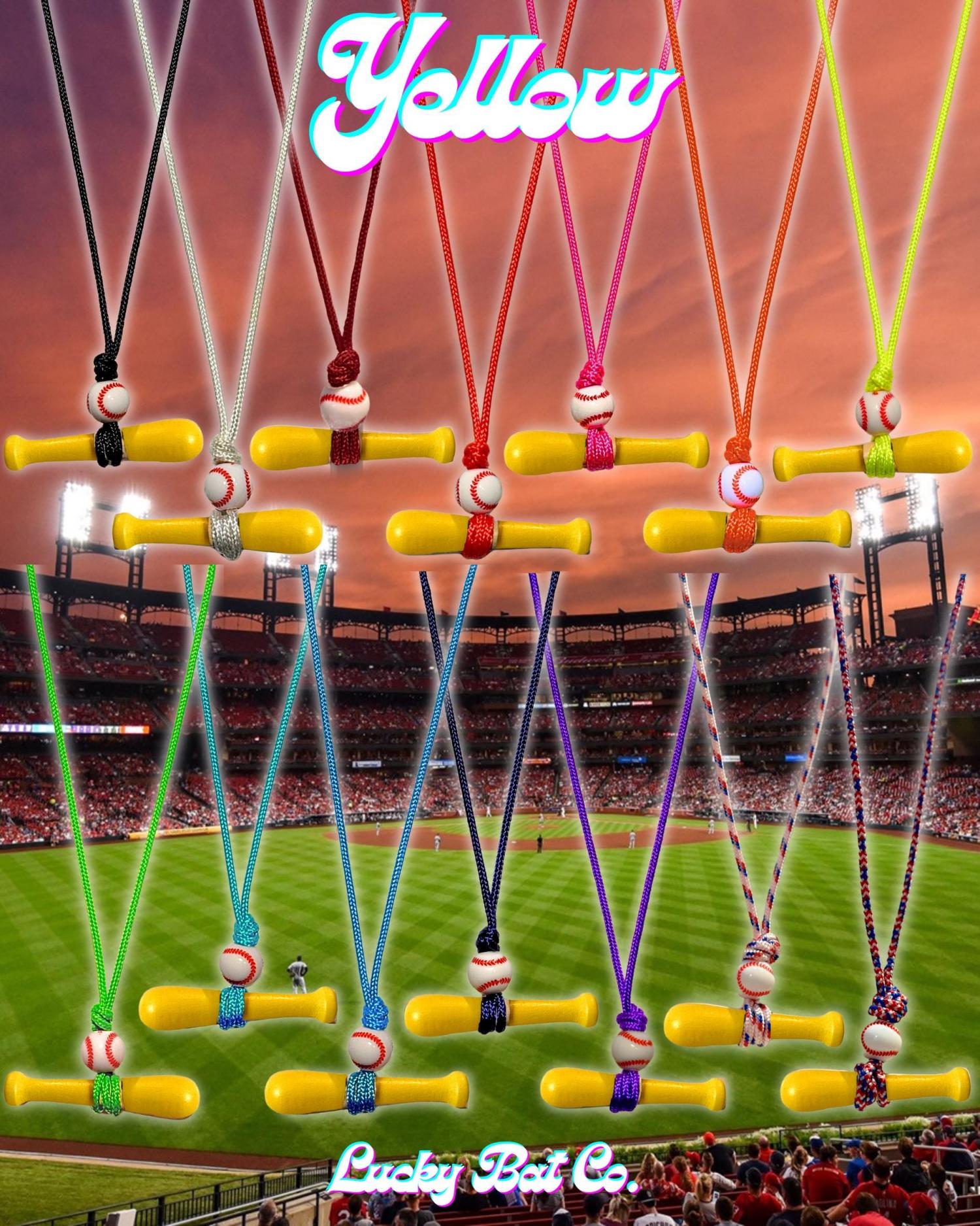 Baseball Necklace Mookie Betts Bat Necklace Customizable Adjustable Lucky Bat Baseball Gift Coaches Gift