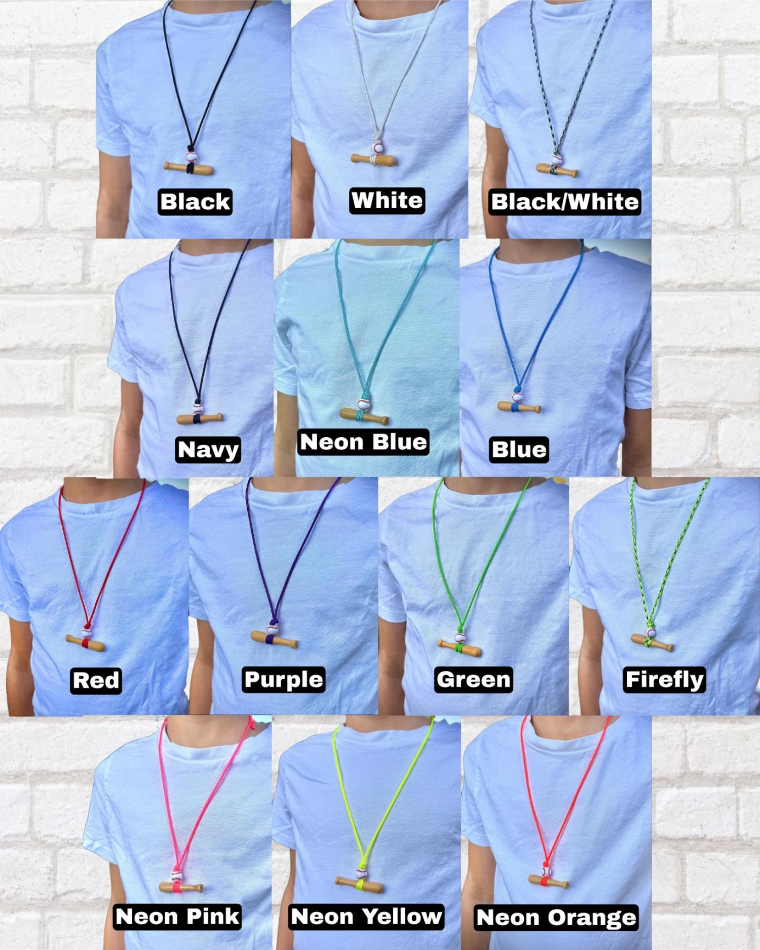 Baseball Necklace Mookie Betts Bat Necklace Customizable Adjustable Lucky Bat Baseball Gift Coaches Gift