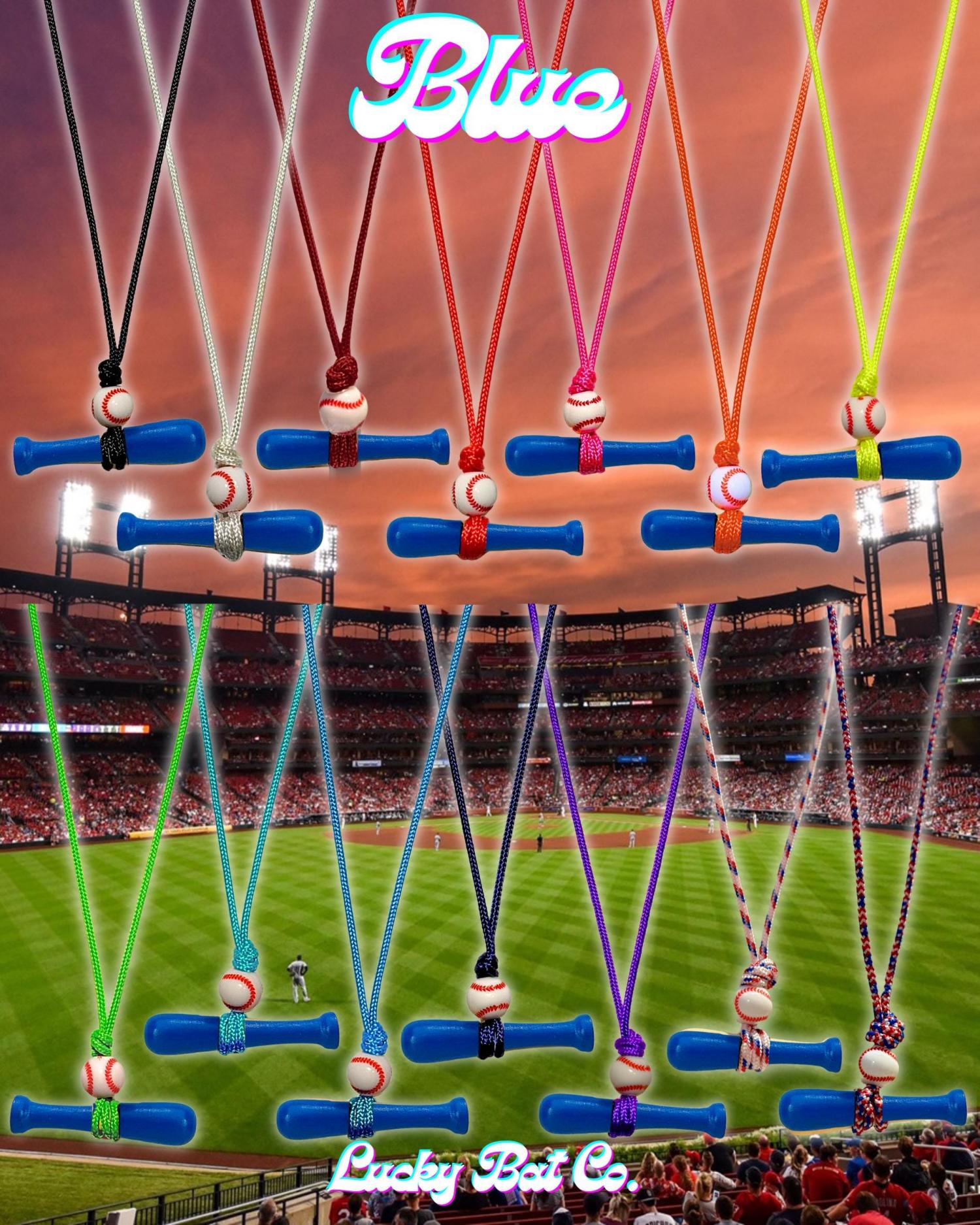 Baseball Necklace Mookie Betts Bat Necklace Customizable Adjustable Lucky Bat Baseball Gift Coaches Gift