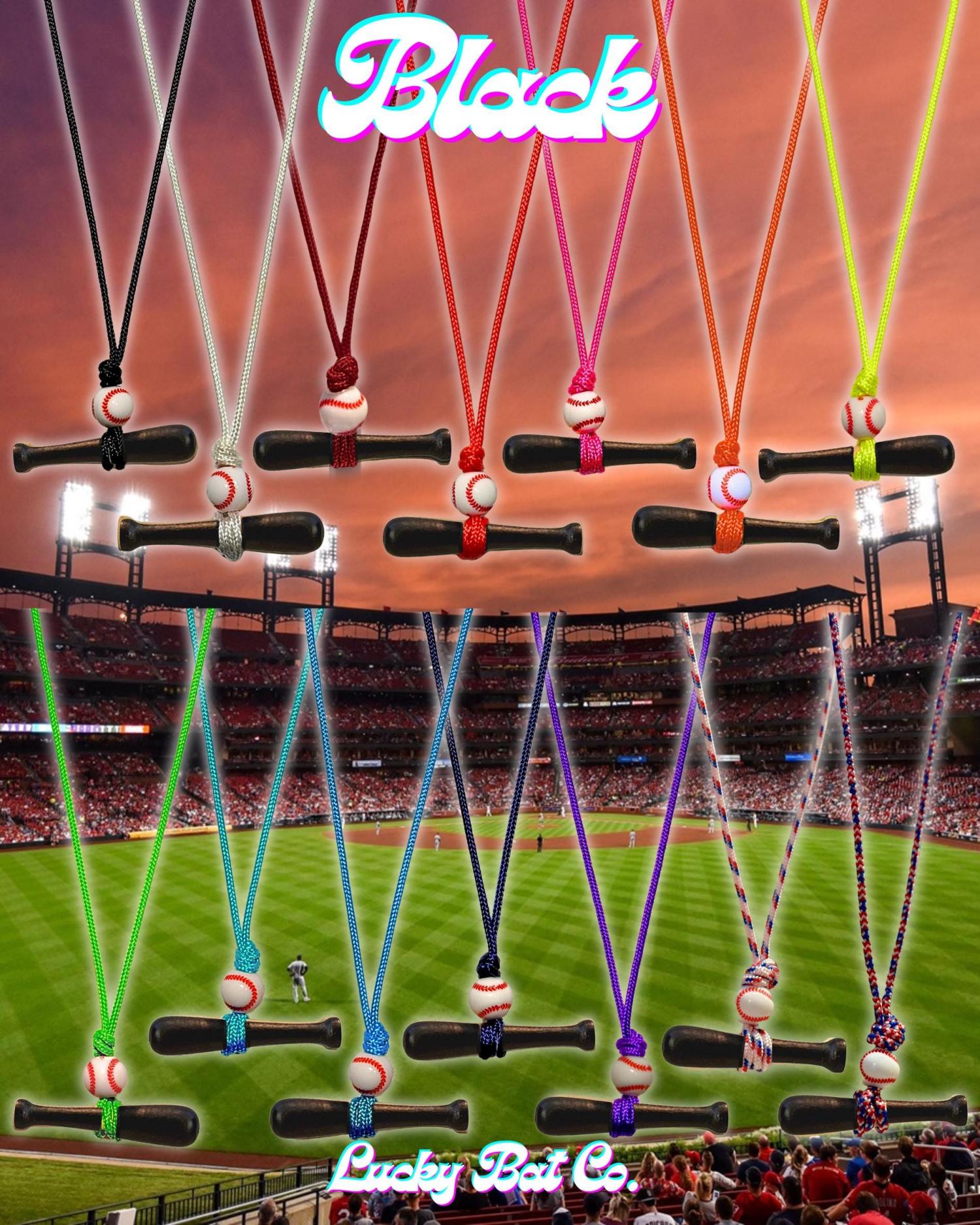 Baseball Necklace Mookie Betts Bat Necklace Customizable Adjustable Lucky Bat Baseball Gift Coaches Gift