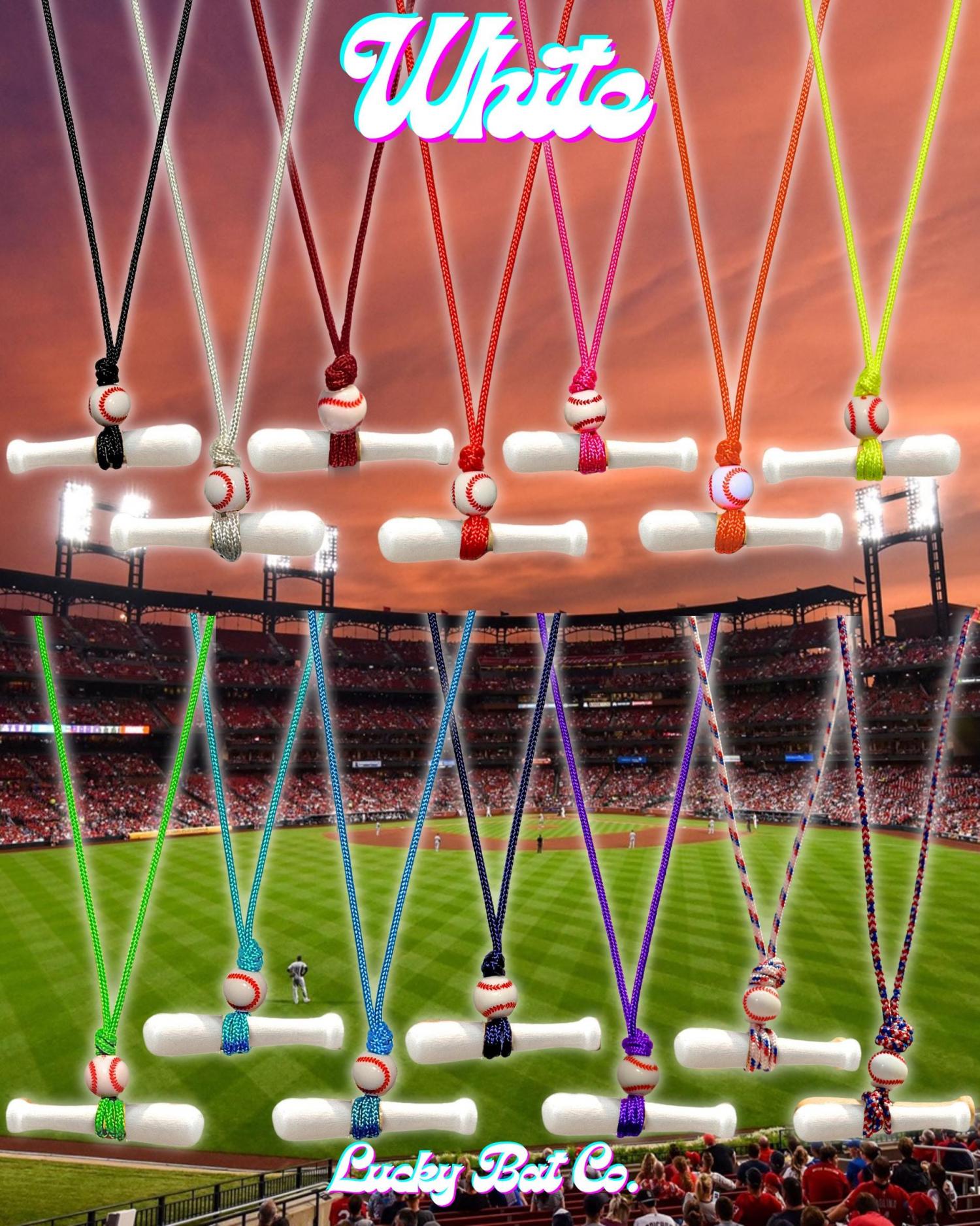 Baseball Necklace Mookie Betts Bat Necklace Customizable Adjustable Lucky Bat Baseball Gift Coaches Gift