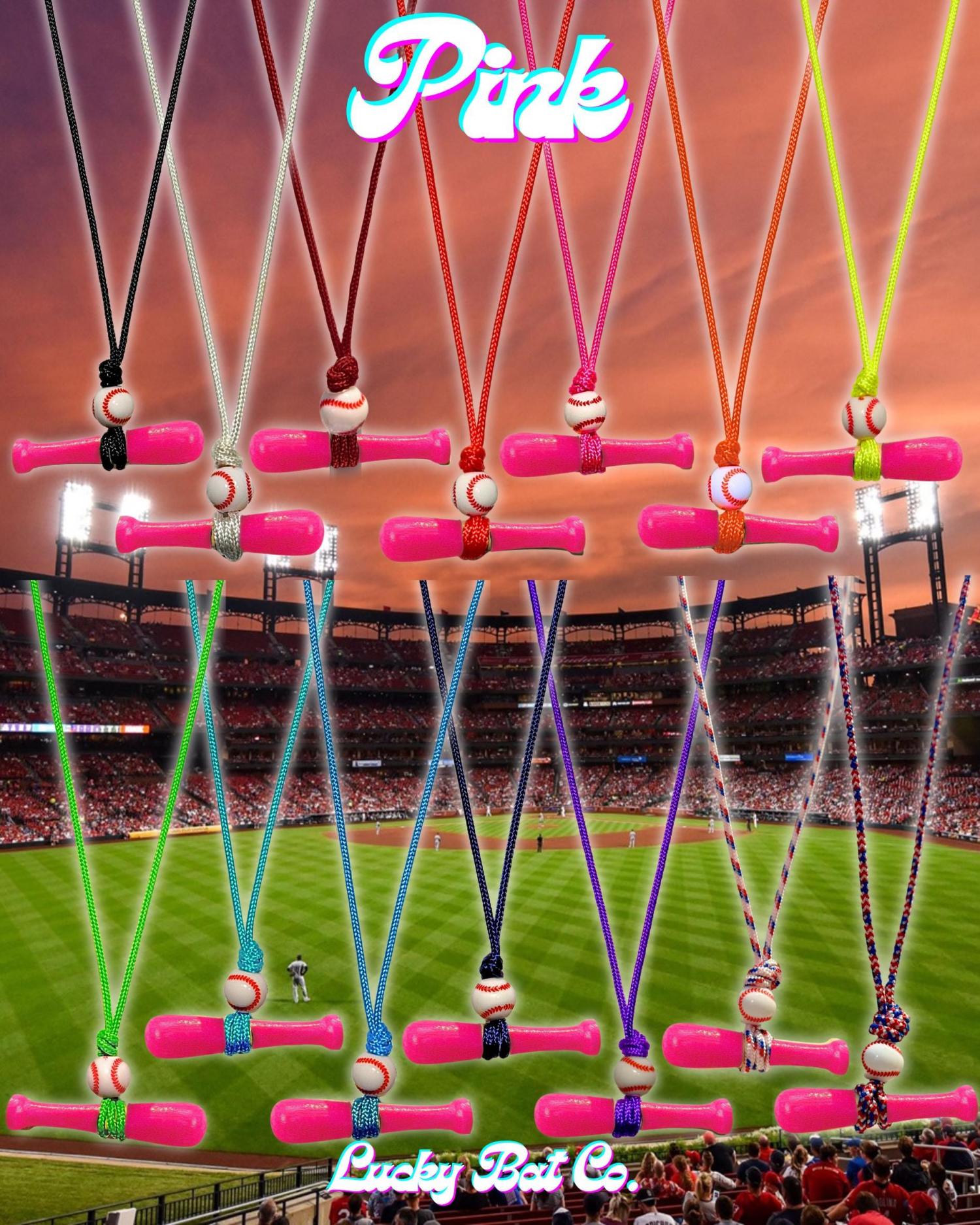 Baseball Necklace Mookie Betts Bat Necklace Customizable Adjustable Lucky Bat Baseball Gift Coaches Gift