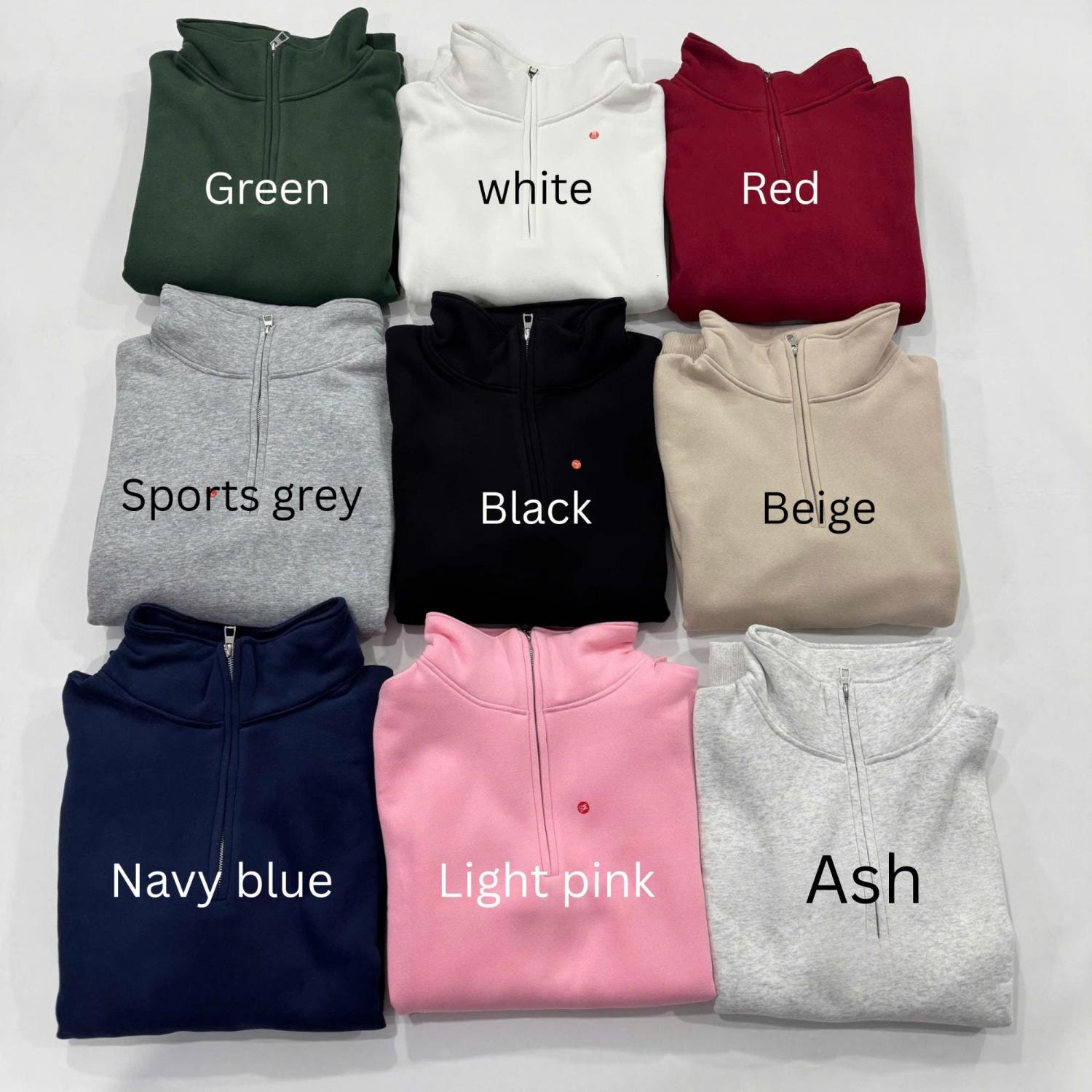Embroidered Mother Of The Bride Quarter Zip Sweatshirt, Wedding Gift