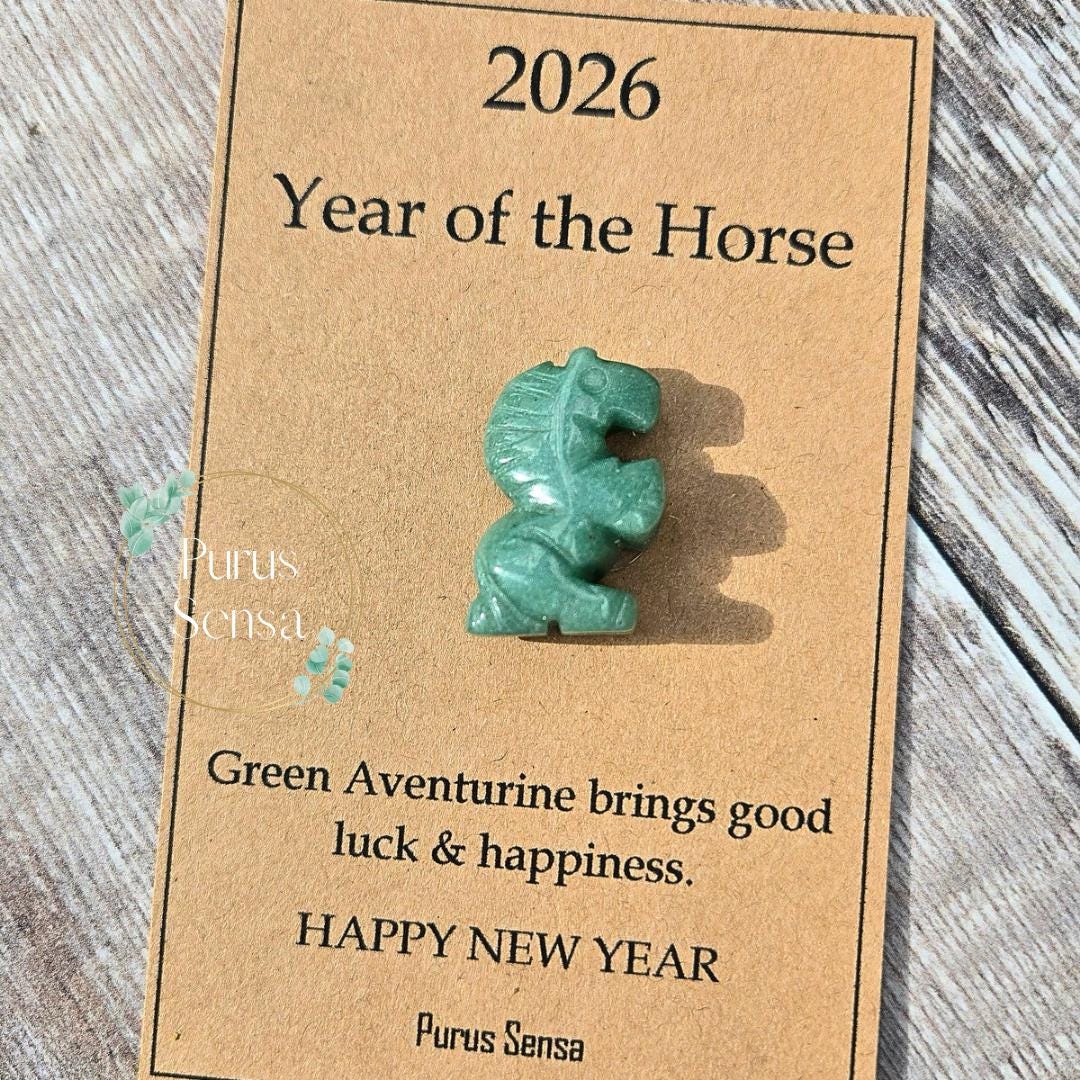 Chinese New year horse gift. Crystal horse. 2026 year of the horse. Good luck gift for new year