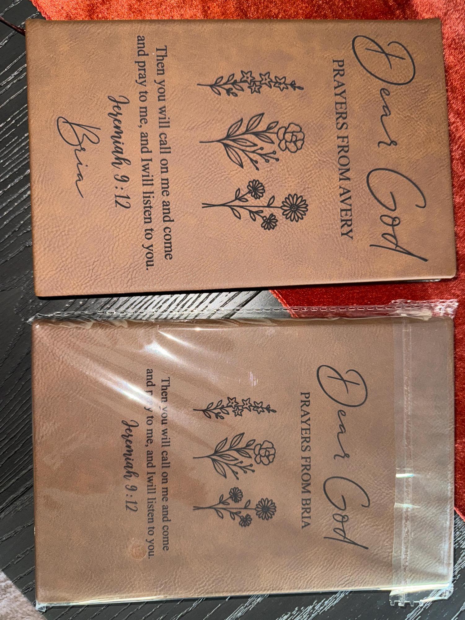 God Says You Are Bible Verse Journal, Personalized Prayer Journal For Women, Flower Christian Gift For Her, Religious Gift,Affirmations Gift