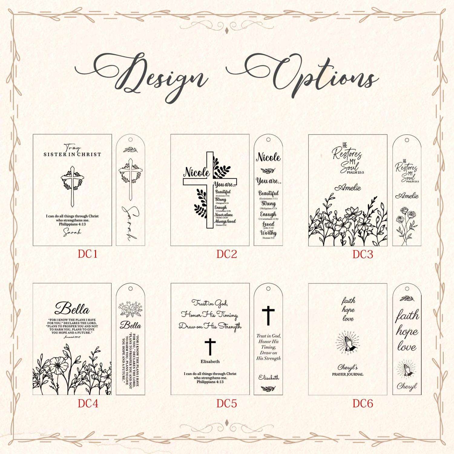 Custom Christian Journal, Personalized Leather Faith Notebook, Prayer Book with Bookmark, Religious Writing Gift, Custom logo notebooks