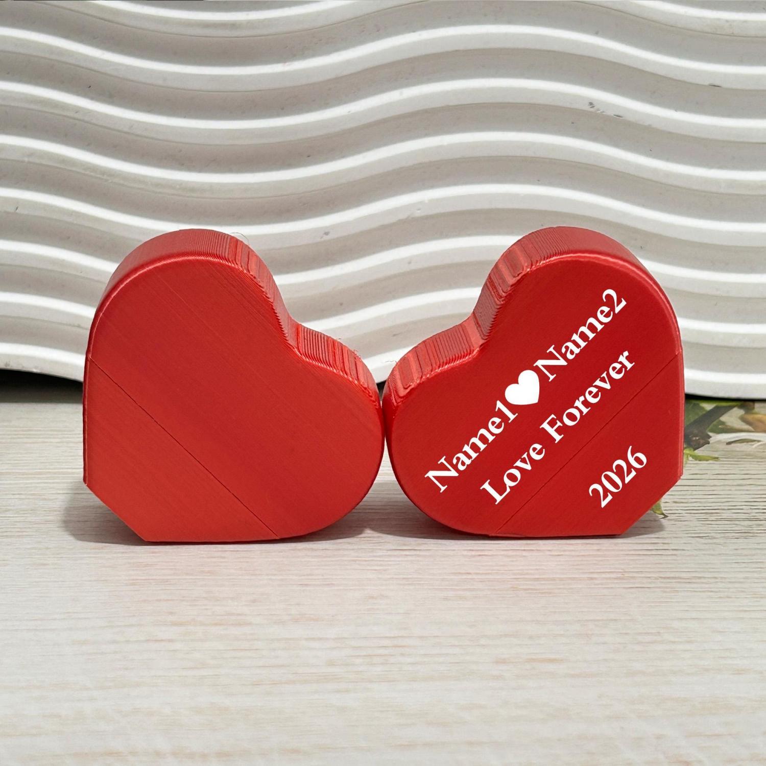 3D Printed Heart With Middle Finger,Prank Middle Finger,Funny Anniversary Gifts,Gag Gift,Suprise Valentines Day Gift For Her/Him