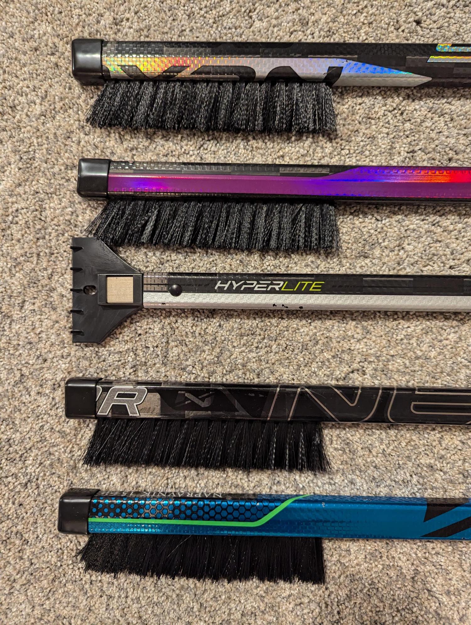 Bauer Hockey Stick Snow Brush and Ice Scraper
