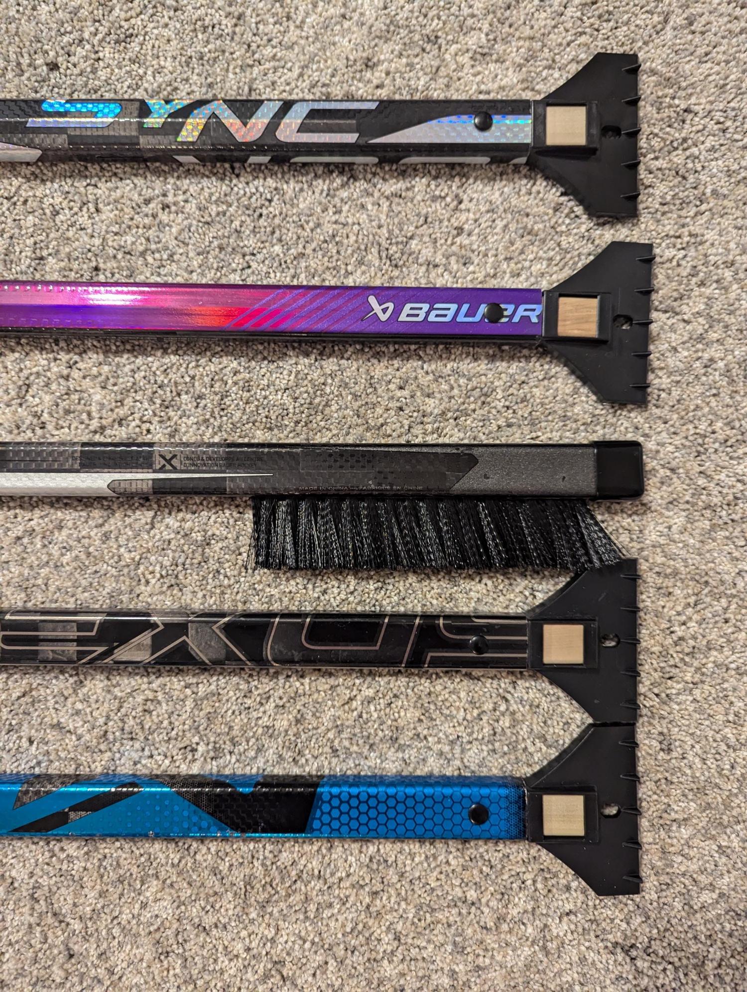 Bauer Hockey Stick Snow Brush and Ice Scraper