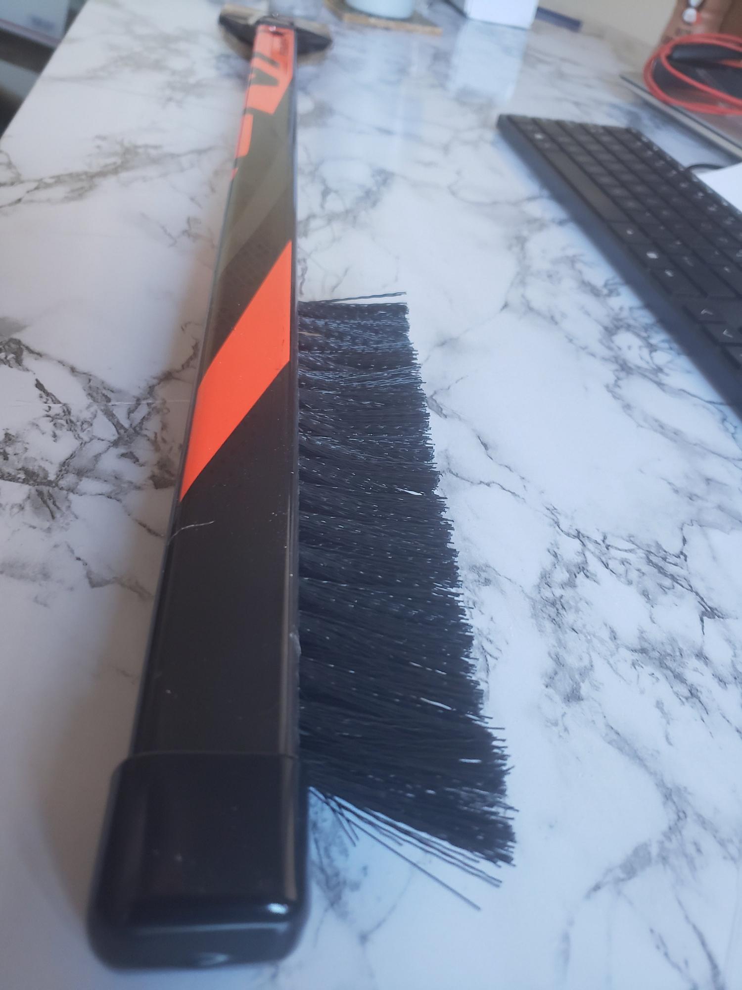 Bauer Hockey Stick Snow Brush and Ice Scraper