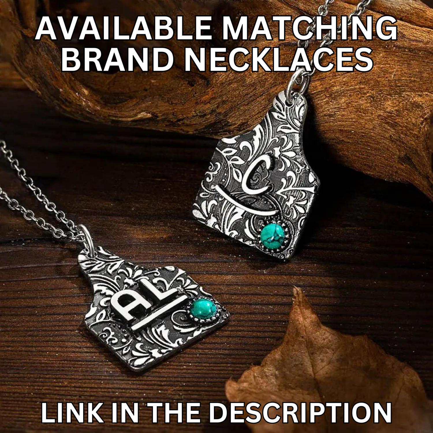 Personalized Cattle Brand Ring Custom South Western Jewelry Ranch Logo Band Boho Turquoise Gemstone Dainty Silver Initial Cowgirl Gift Her