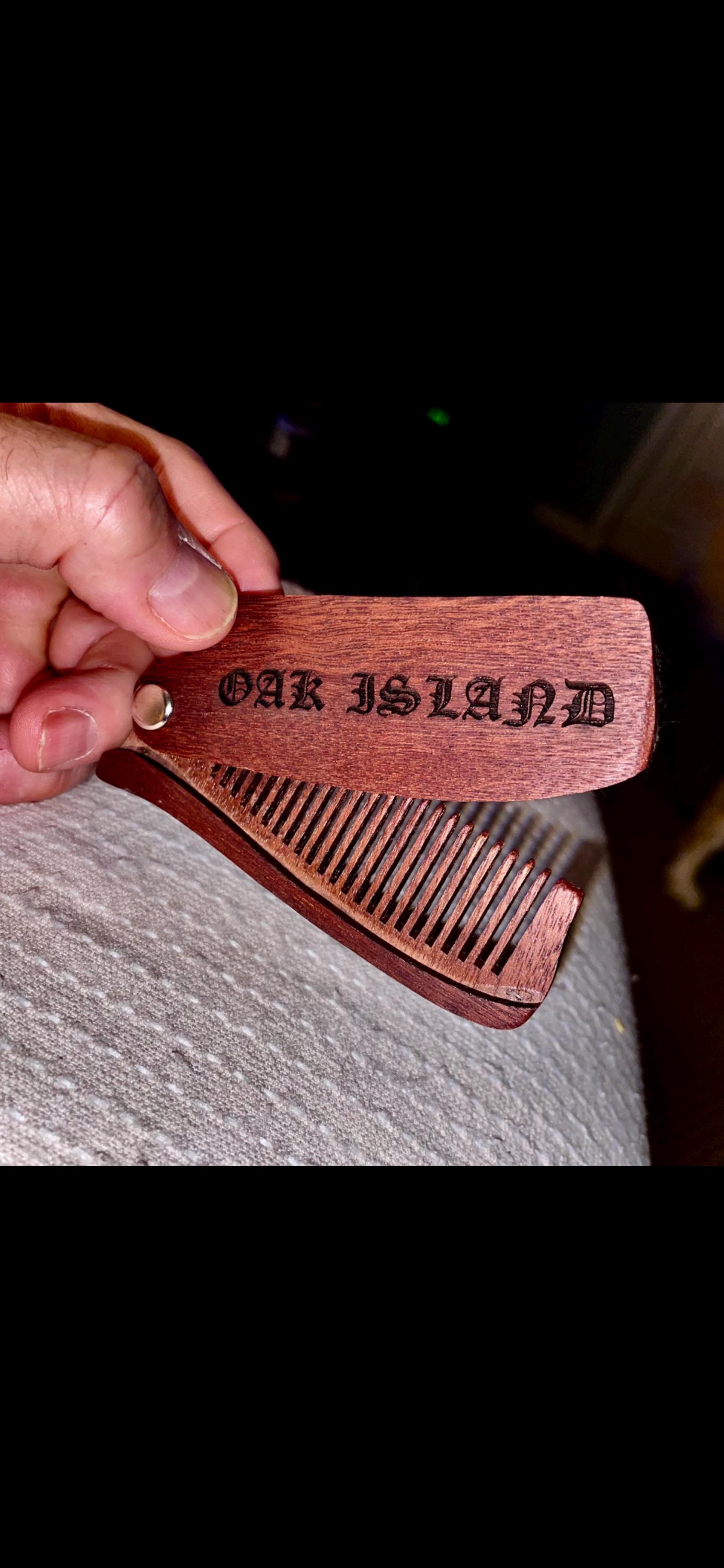 custom engraved beard comb, personalized wooden comb, groomsmen gift idea, anniversary or birthday, mens gift, bearded men, christmas gift