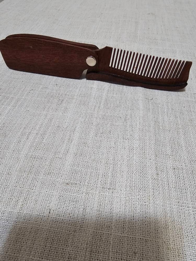 custom engraved beard comb, personalized wooden comb, groomsmen gift idea, anniversary or birthday, mens gift, bearded men, christmas gift