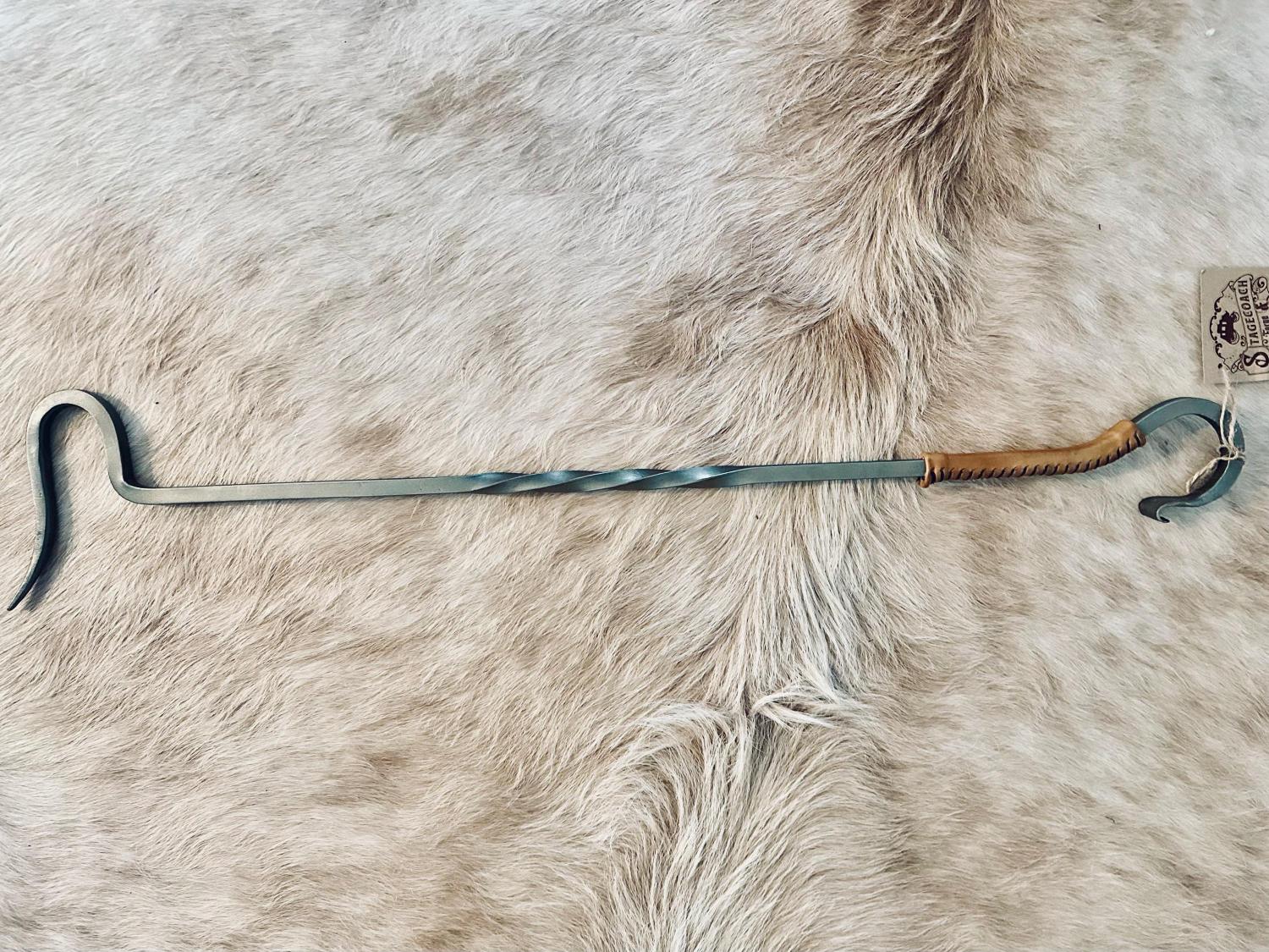 MADE IN TEXAS - Hand-forged Fire Poker