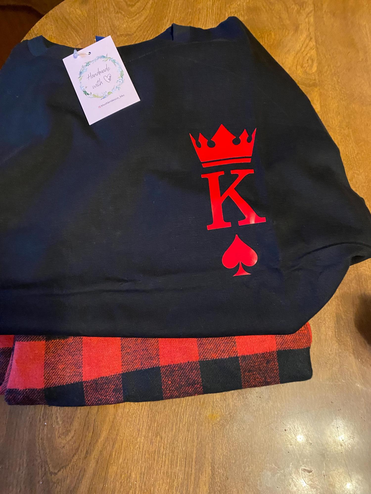 King and Queen Pyjamas | Couples Pyjamas | Matching Pyjamas | Loungewear