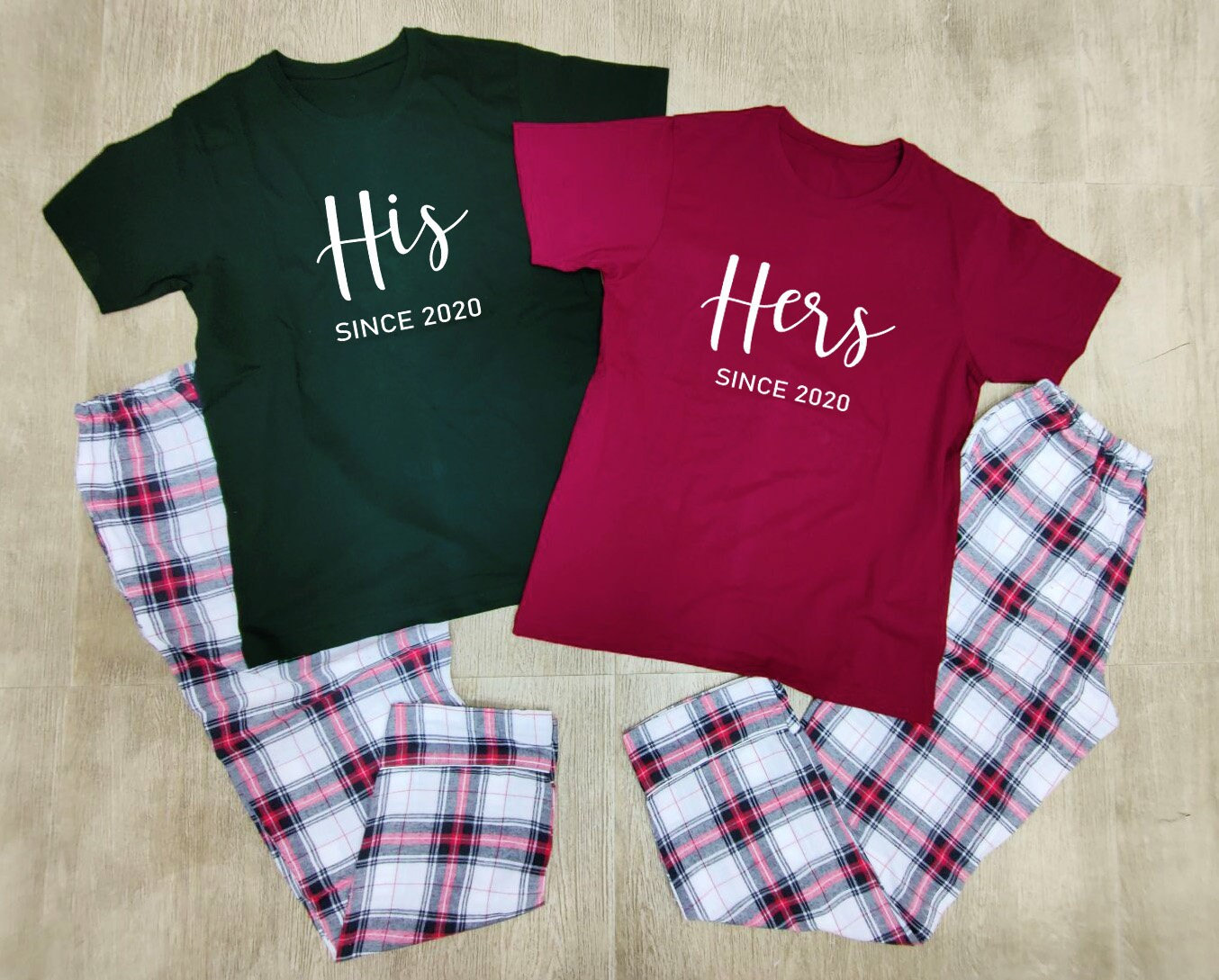King and Queen Pyjamas | Couples Pyjamas | Matching Pyjamas | Loungewear