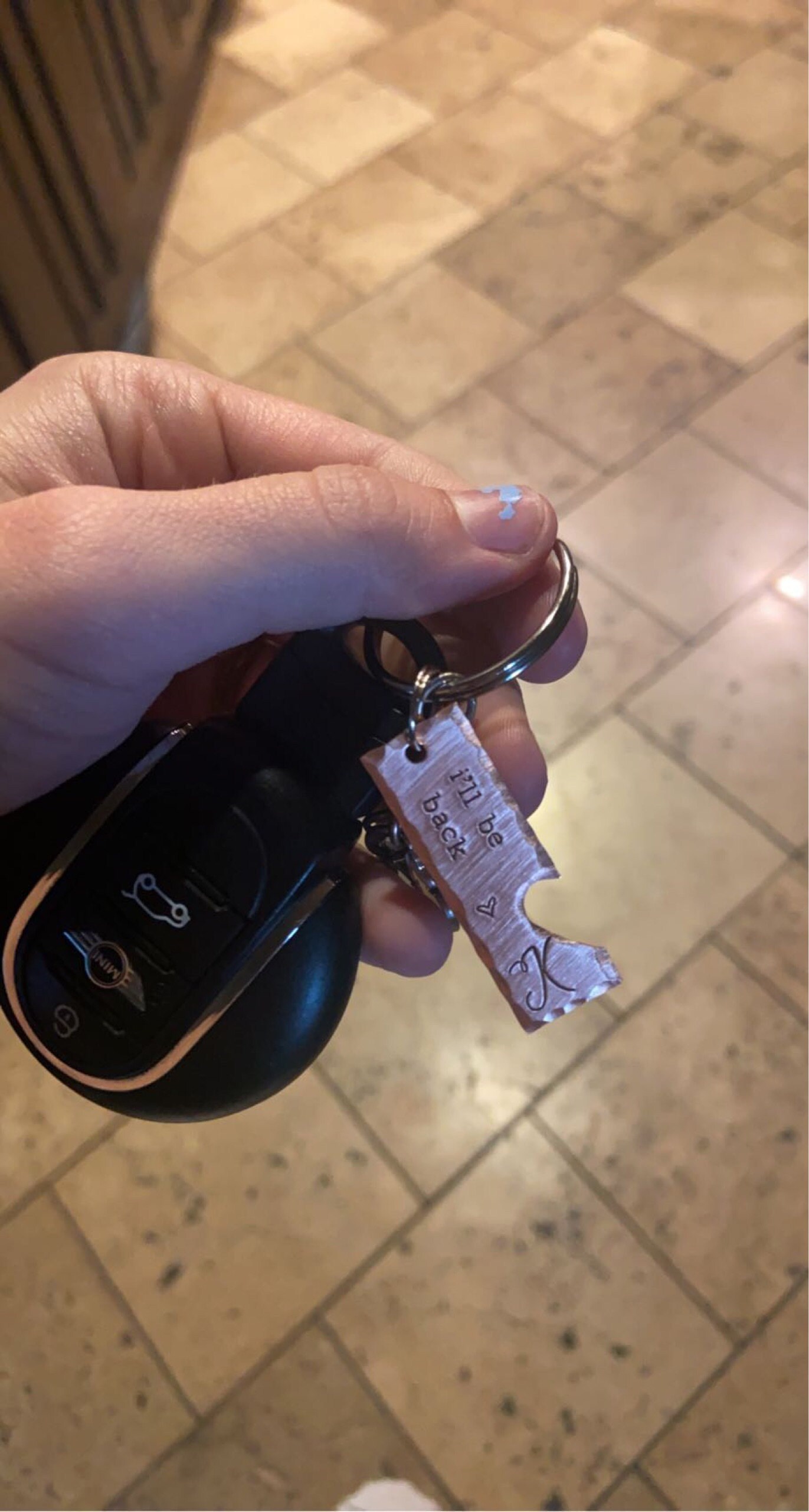 Personalized hand stamped couples keychain SET. Custom Anniversary gifts for him. Valentines girlfriend wife gift. Boyfriend husband gift.