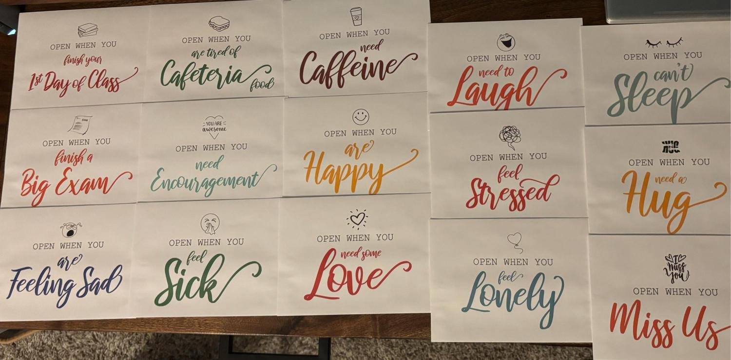 Open When Envelopes College - Set of 16 - Going Away to College, University Gifts, Leaving Home, Daughter Son Gift, Care Package