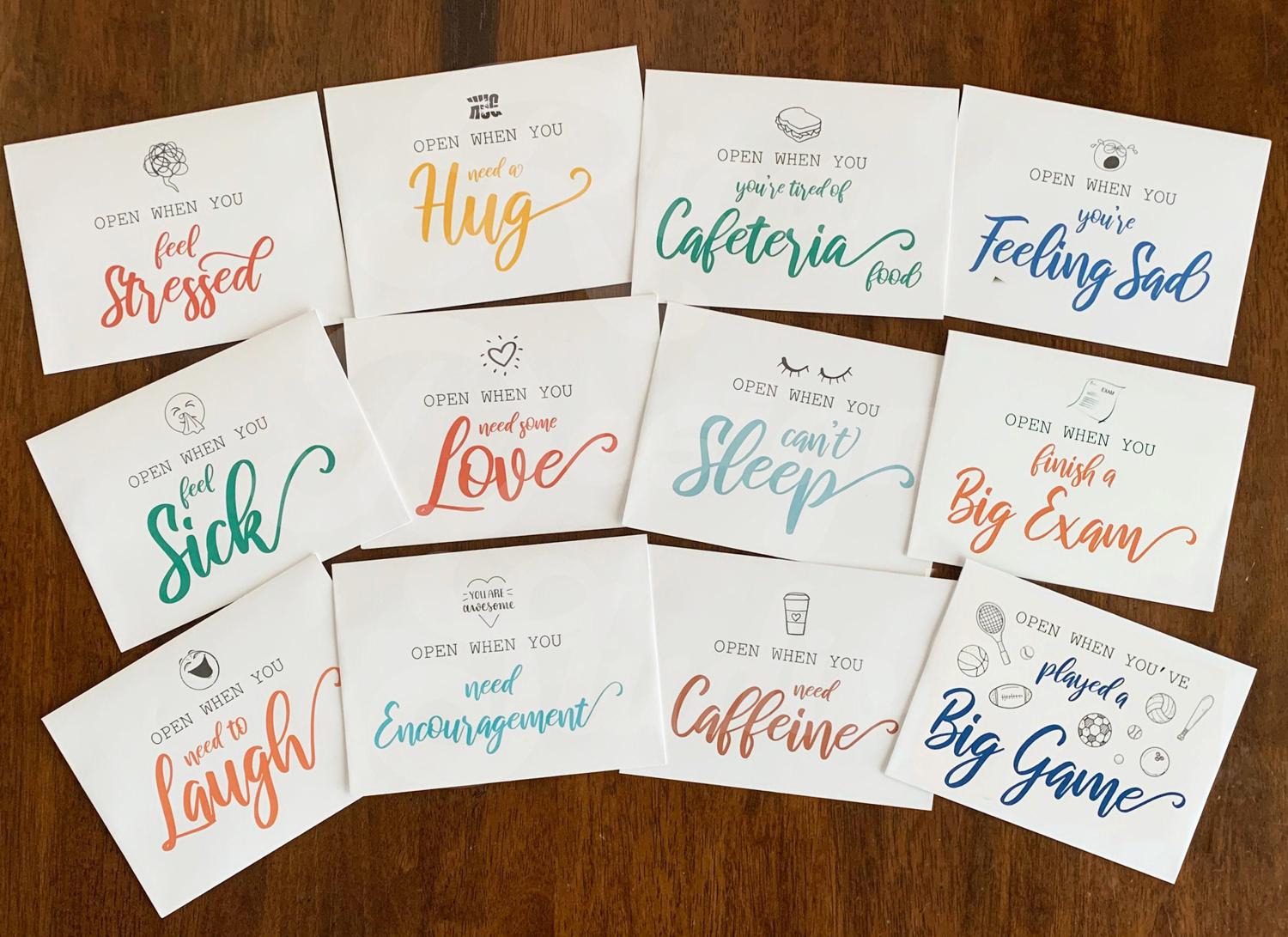 Open When Envelopes College - Set of 16 - Going Away to College, University Gifts, Leaving Home, Daughter Son Gift, Care Package