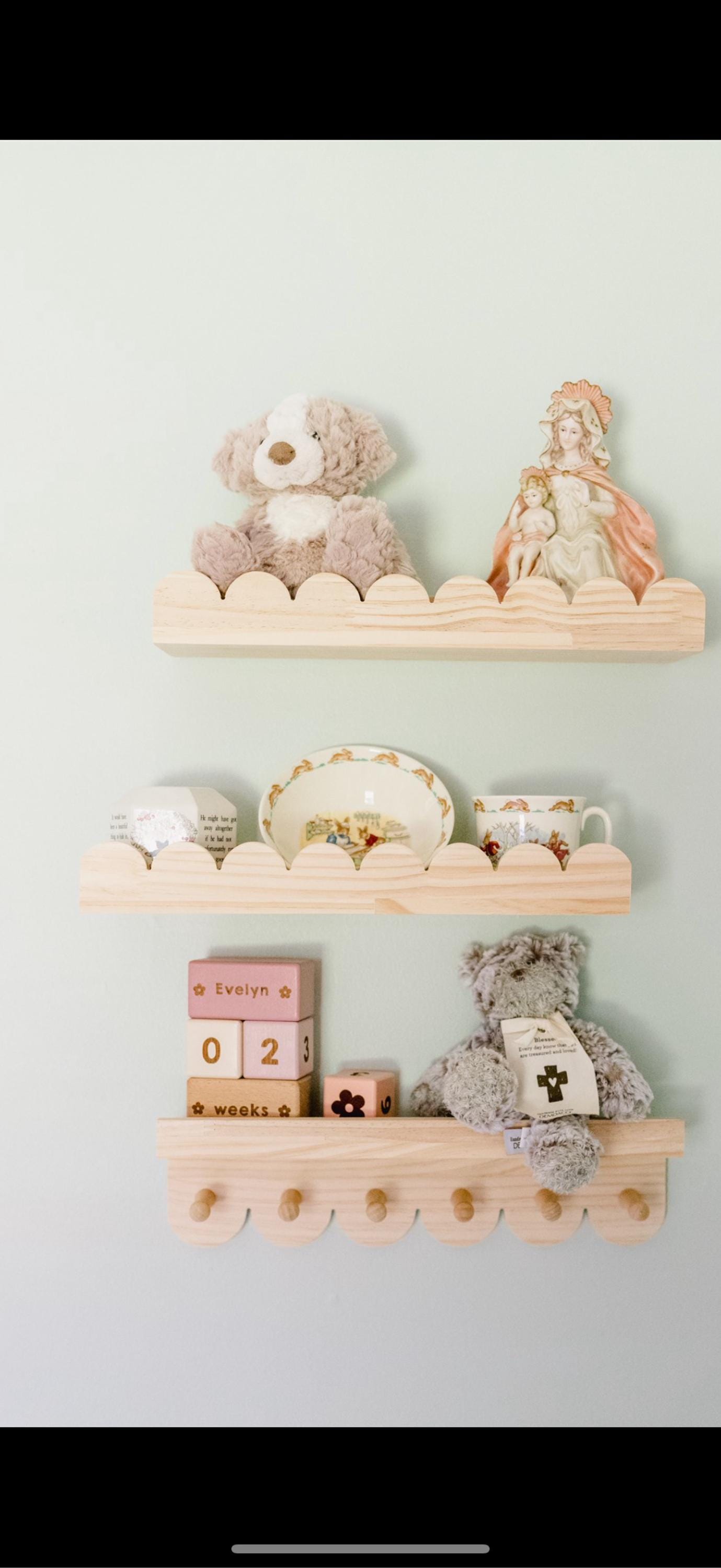Wooden Baby Milestone Blocks: Custom Name & Age Photo Props