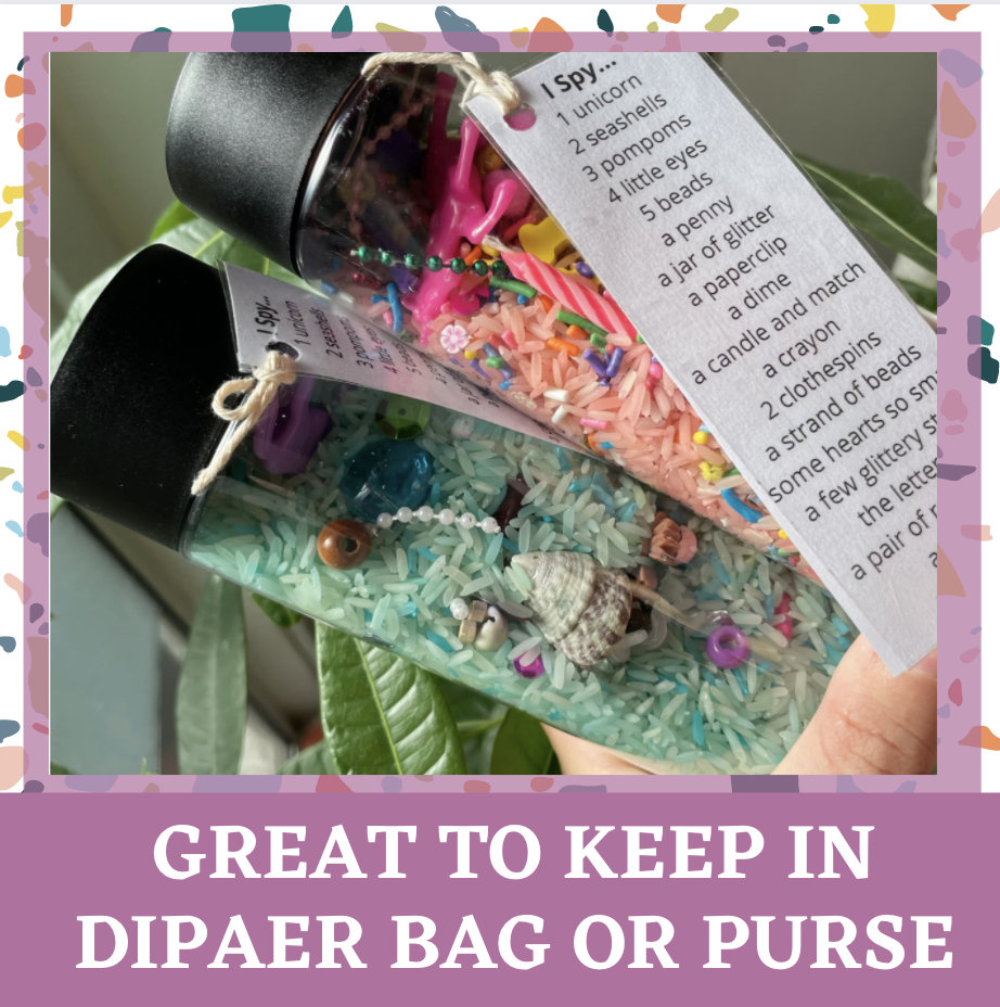 I Spy JUMBO Jar 16oz| Seek and Find |Sensory Bottle | calm down jar |autism toy | Kids birthday gift | Teacher Gift