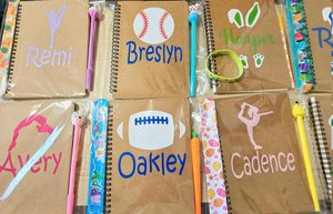 Kids Easter Basket Stuffers for Girls Easter Basket Stuffers for Boys Personalized Easter Bunny Journal Personalized Easter Gifts Kids