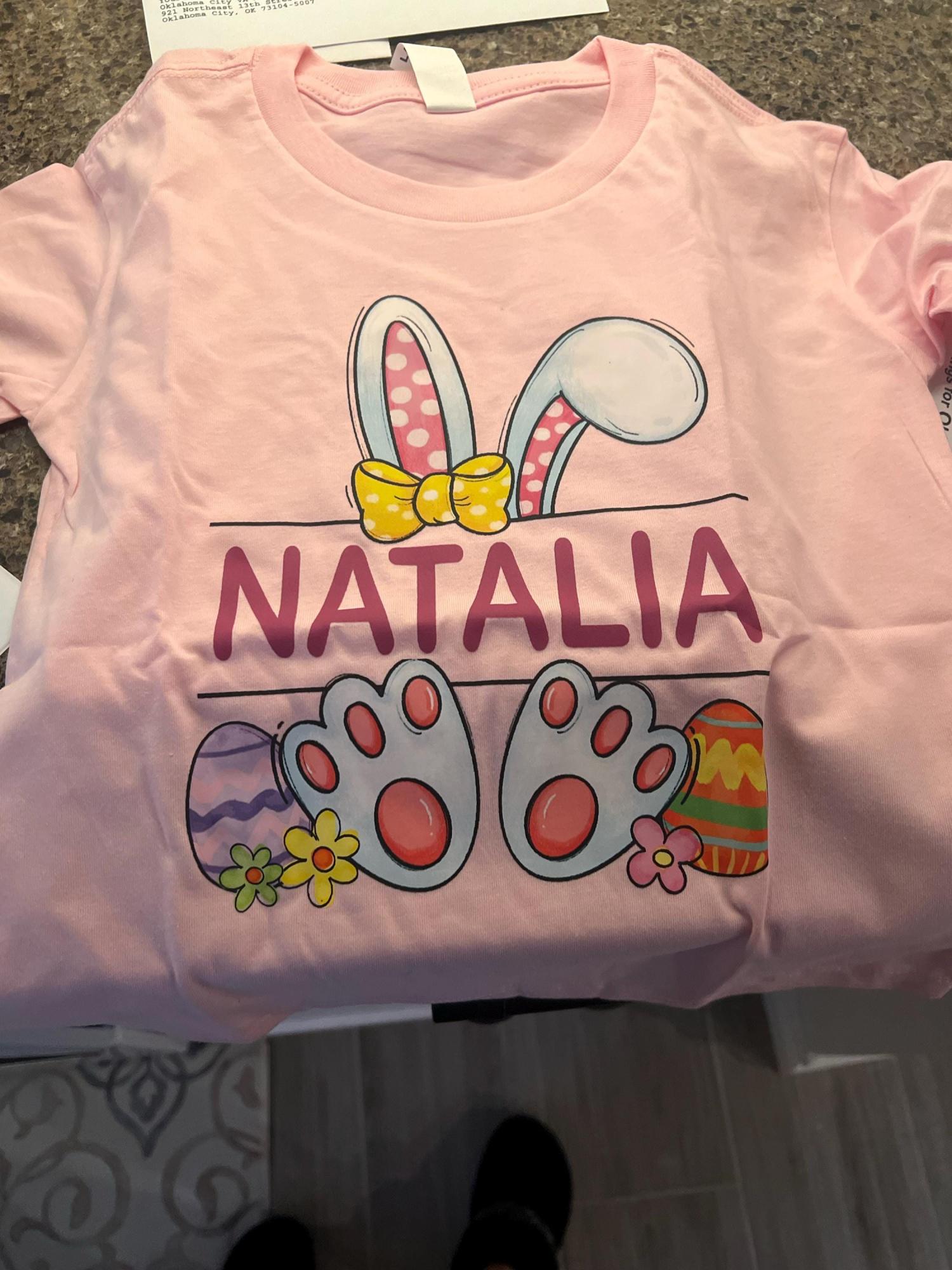 Personalized Easter Bunny Shirt: Kids Matching Easter Egg Hunt Tee