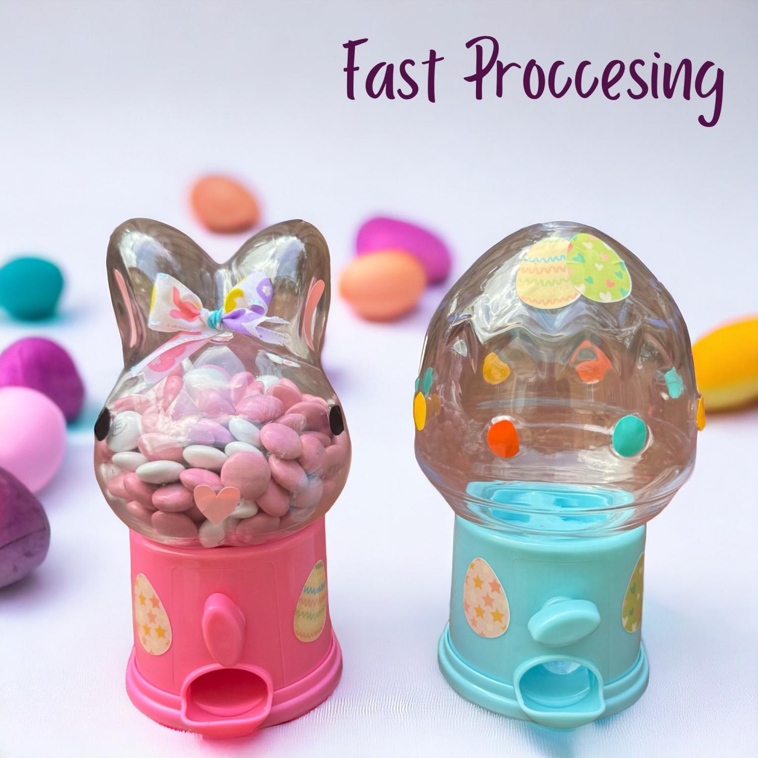 Personalized Jumbo Easter Egg Bunny: Fillable Easter Basket Stuffer