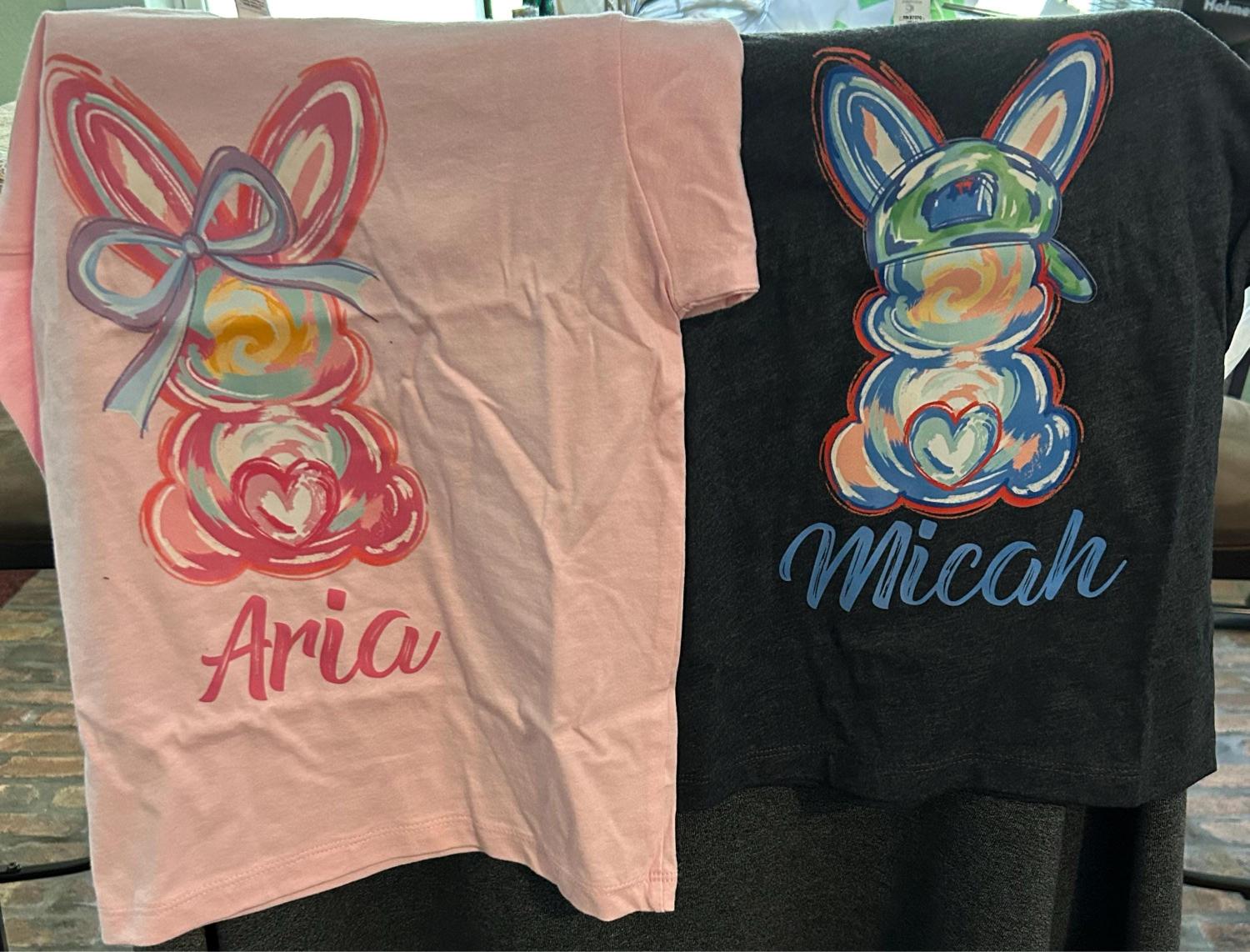 Personalized Easter 2026 Kids Shirt, Custom Bunny Shirt,Kids Easter Shirt, Cute Bunny Shirt,Toddler Easter Shirt,Easter Bunny Kids Name Tee
