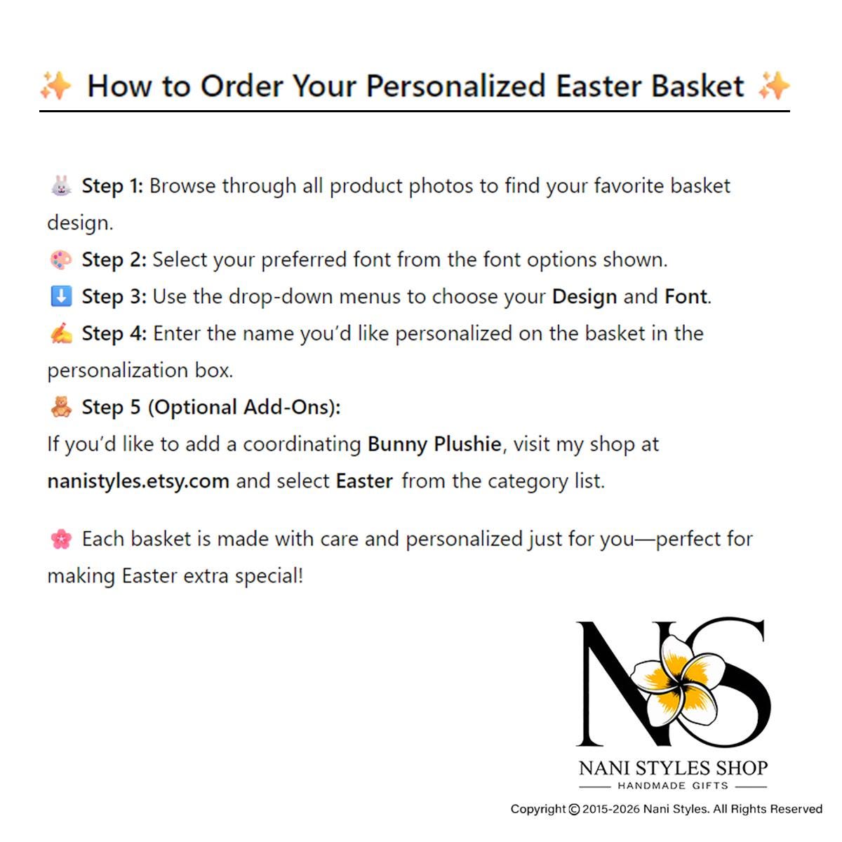 Personalized Fabric Easter Basket, Bunny, Heirloom Keepsake