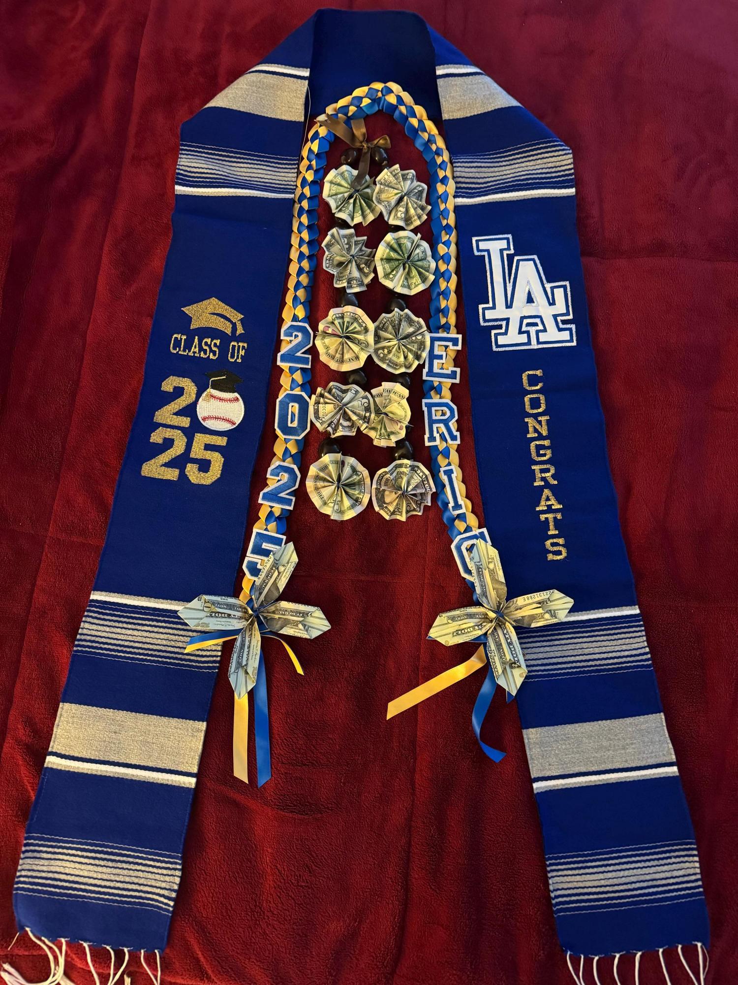 Graduation lei 2026 With Name, Class of 2026 Graduation Lei, Graduation Gifts, Senior Night Gift Lei, Ribbon Lei, Gift for Graduates