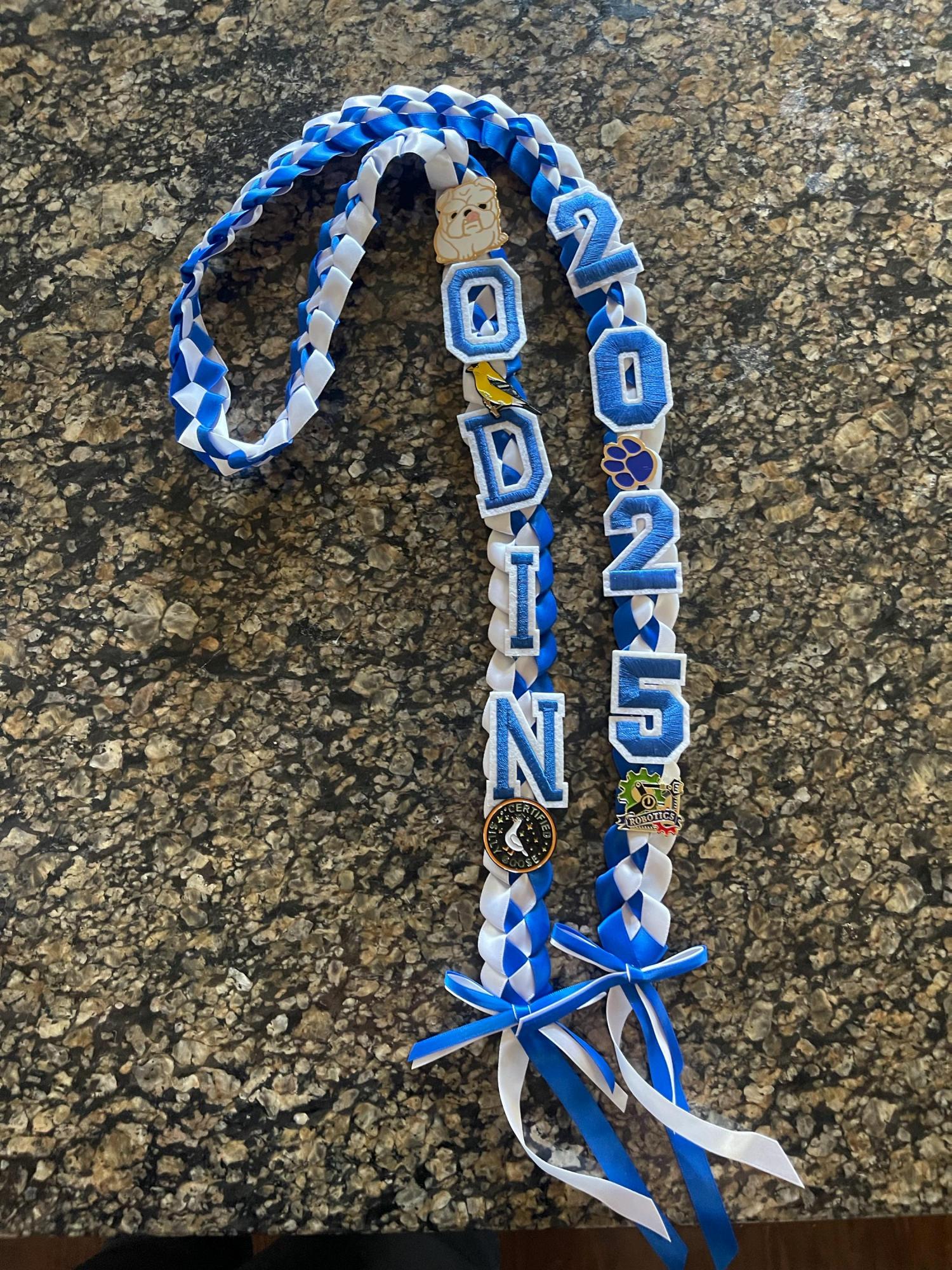 Graduation lei 2026 With Name, Class of 2026 Graduation Lei, Graduation Gifts, Senior Night Gift Lei, Ribbon Lei, Gift for Graduates