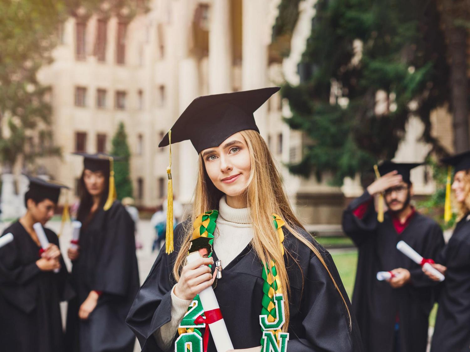 Graduation lei 2026 With Name, Class of 2026 Graduation Lei, Graduation Gifts, Senior Night Gift Lei, Ribbon Lei, Gift for Graduates