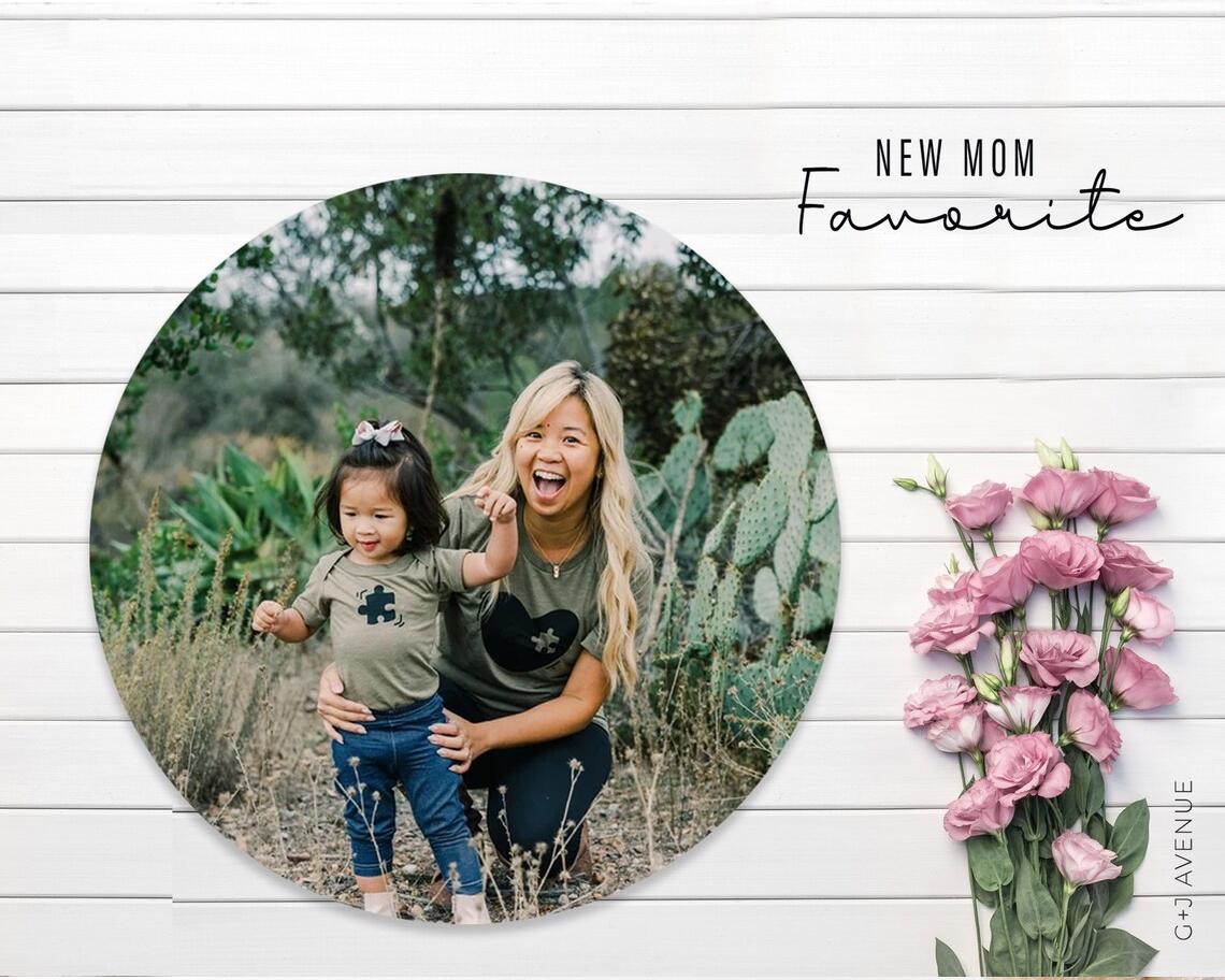 Mom and Son Matching Shirts | Mommy and Me T-shirt or Bodysuit | Mother Daughter Neutral Brown | Mothers Day Gift