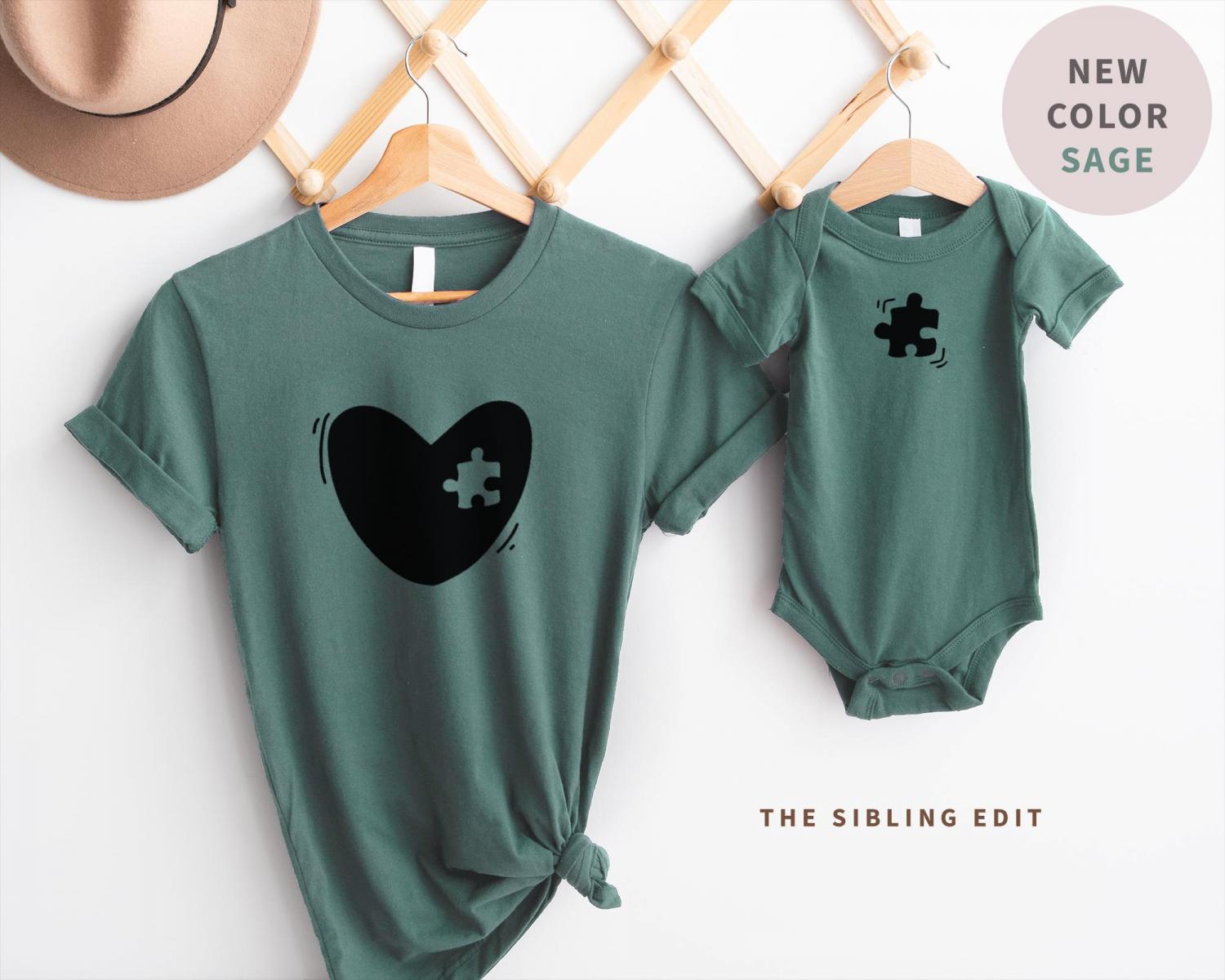 Mom and Son Matching Shirts | Mommy and Me T-shirt or Bodysuit | Mother Daughter Neutral Brown | Mothers Day Gift