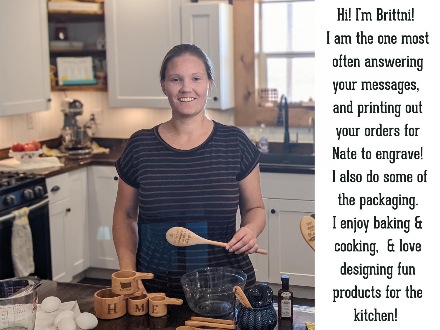 Personalized Measuring Cups & Spoons Set: Bridal Shower, Engagement, or Wedding Gift for Couple