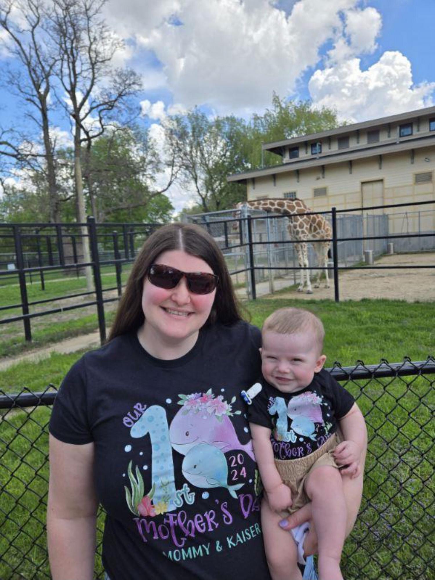 Our First Mother's Day Matching Tee, New Mom Gift, Mothers Day Matching Shirt, Custom 1st Mother's Day Shirt, Matching Mom and Baby Bodysuit